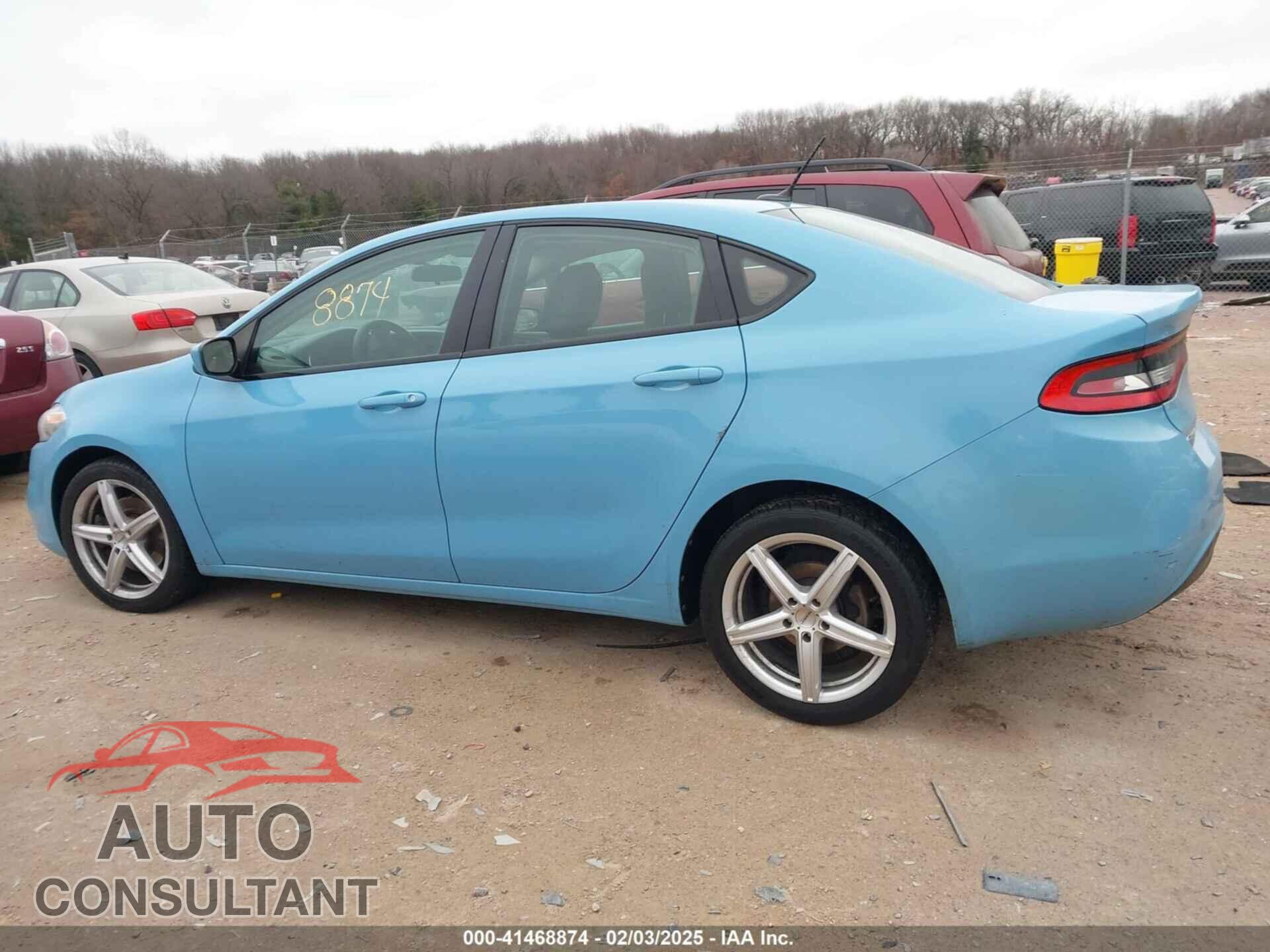 DODGE DART 2013 - 1C3CDFBA2DD257755