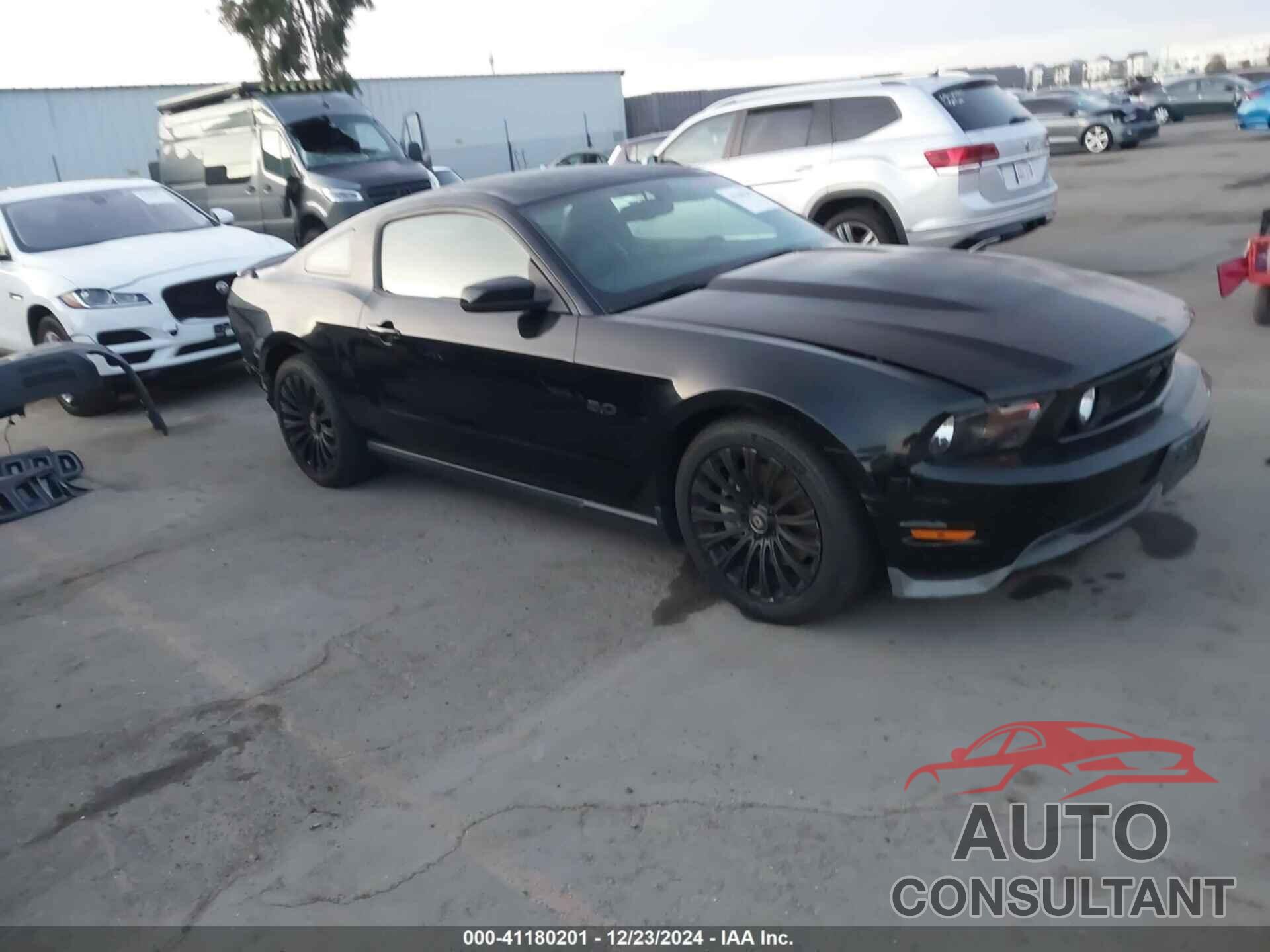 FORD MUSTANG 2012 - 1ZVBP8CF3C5234866