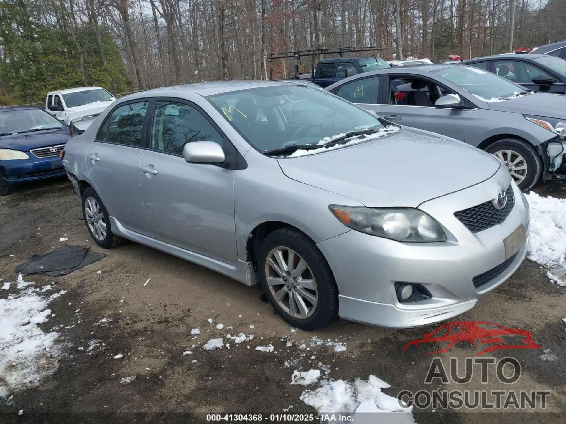 TOYOTA COROLLA 2009 - 1NXBU40E89Z060772