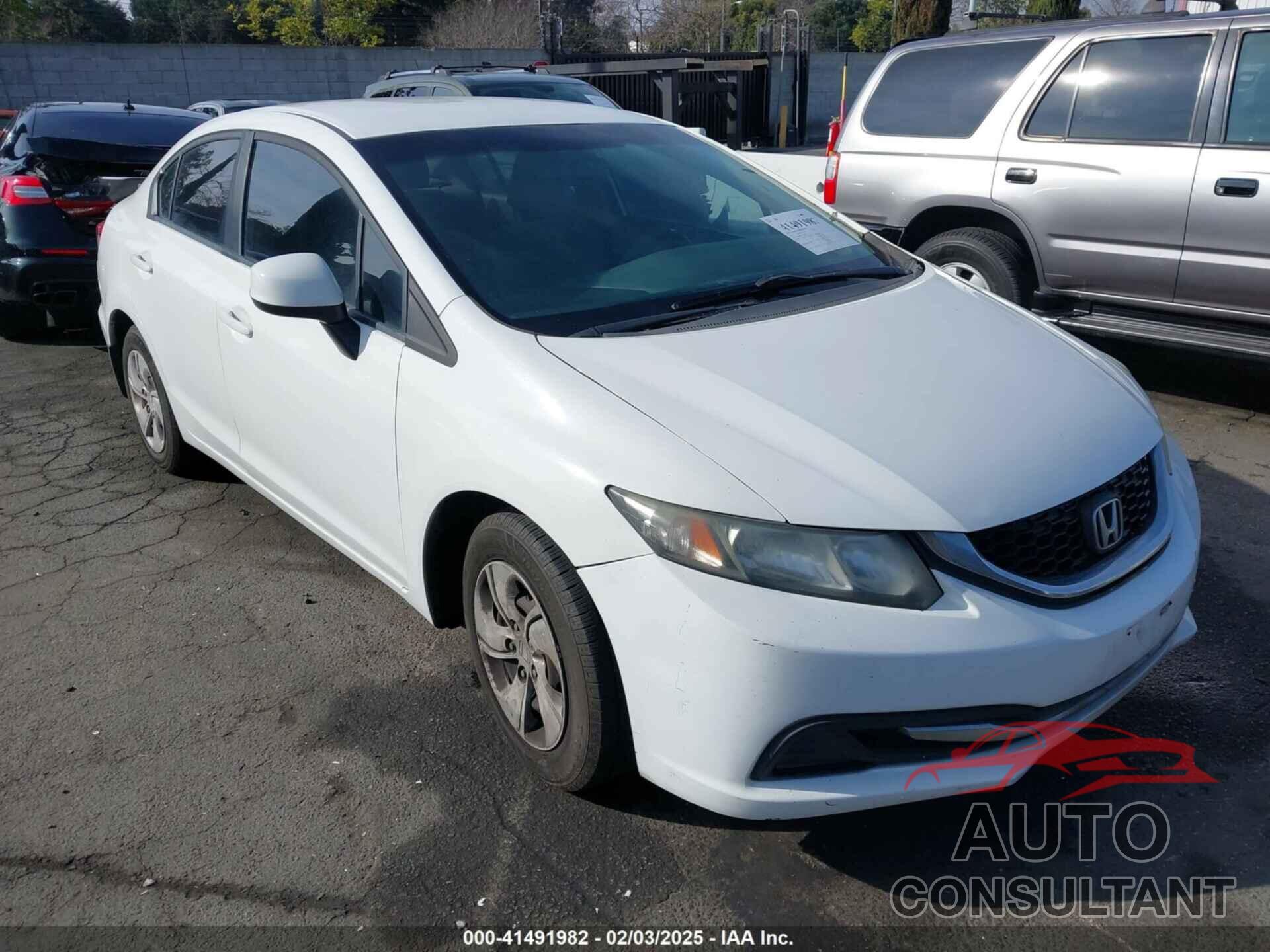 HONDA CIVIC 2013 - 19XFB2F51DE240769