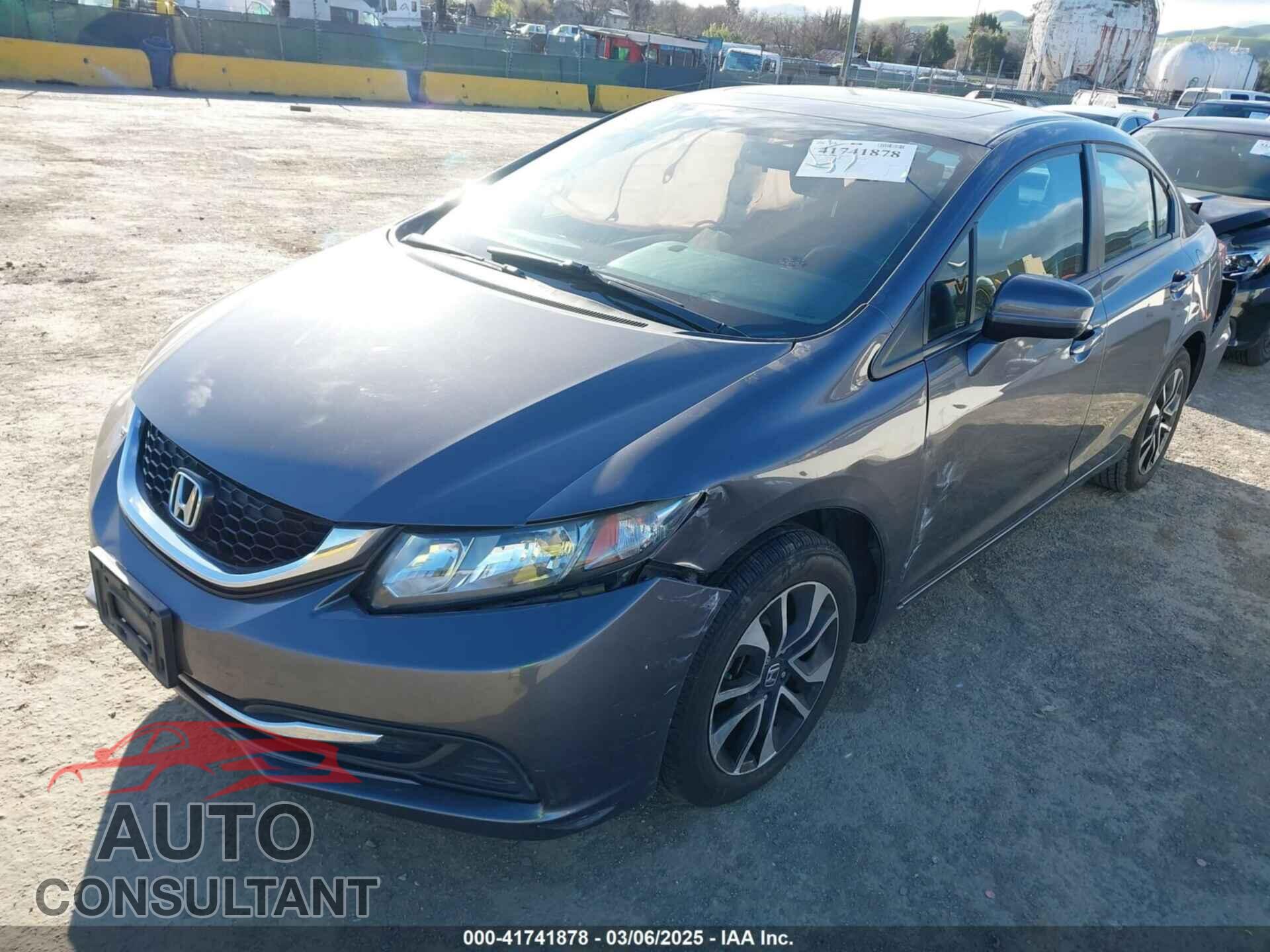 HONDA CIVIC 2014 - 19XFB2F81EE246728