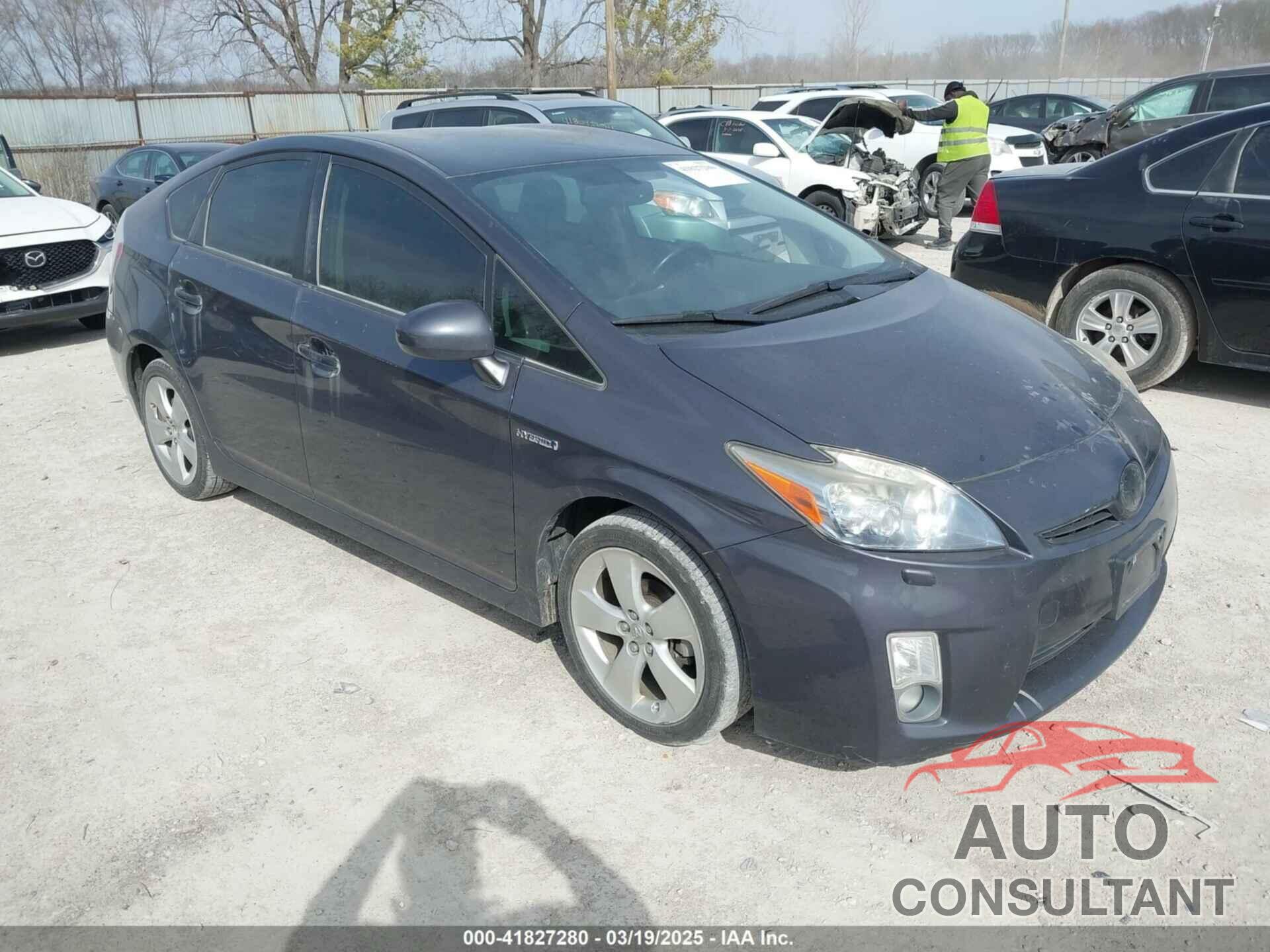 TOYOTA PRIUS 2011 - JTDKN3DU0B0278036
