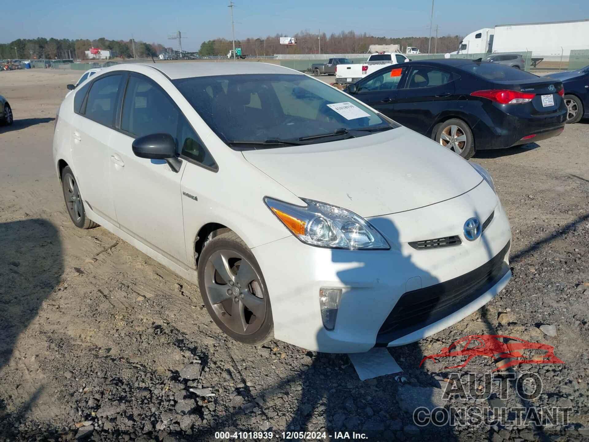 TOYOTA PRIUS 2013 - JTDKN3DU8D5585167