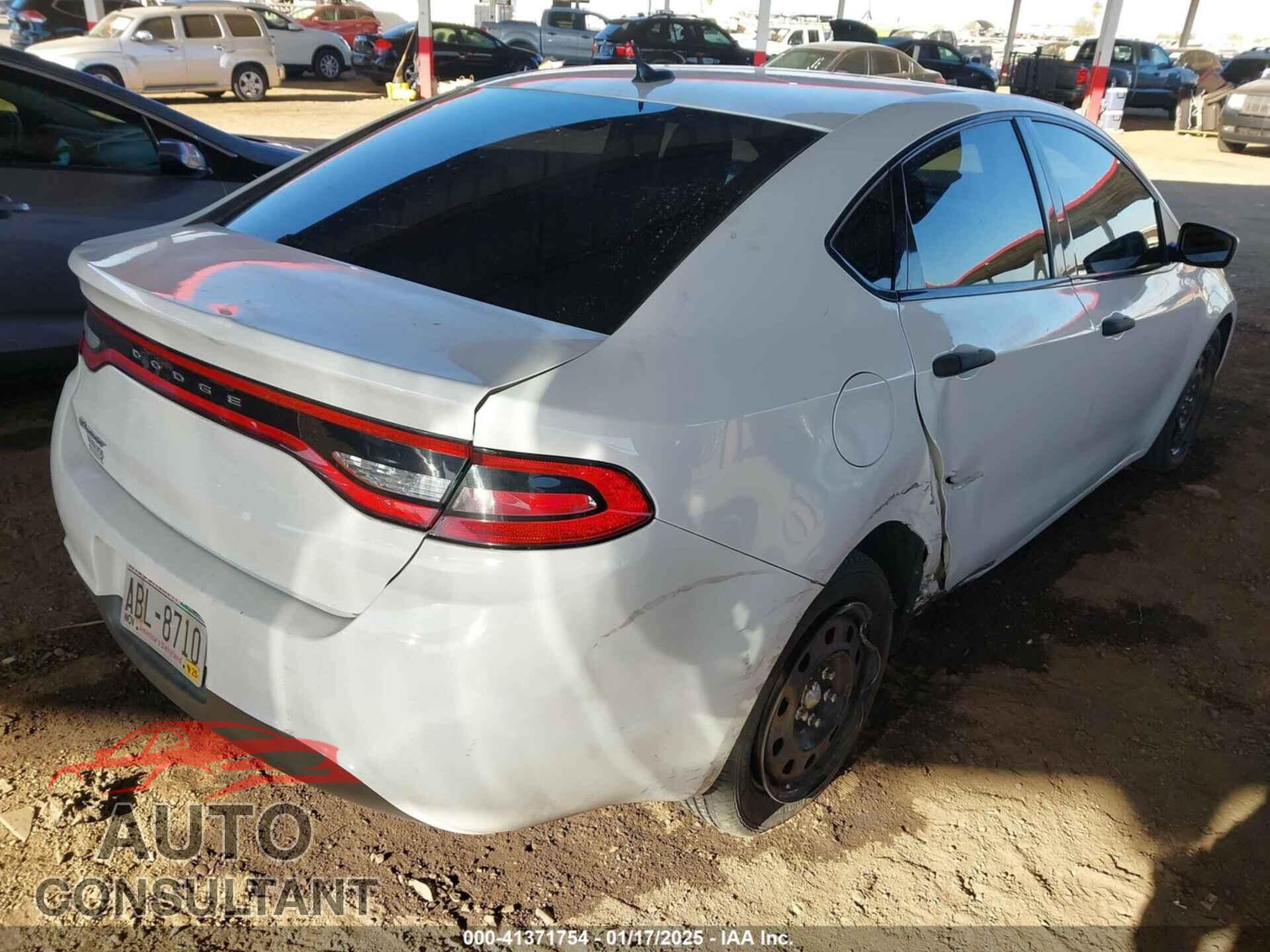DODGE DART 2013 - 1C3CDFAA4DD131673