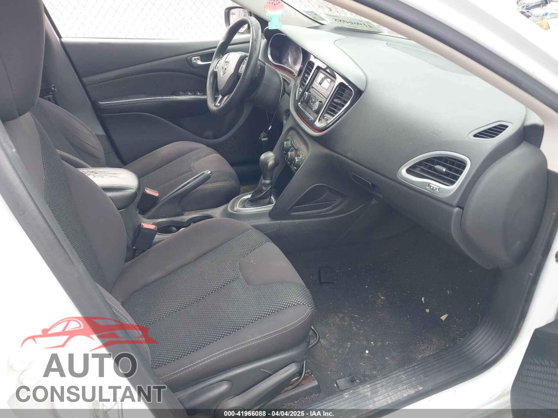 DODGE DART 2015 - 1C3CDFBB3FD221357