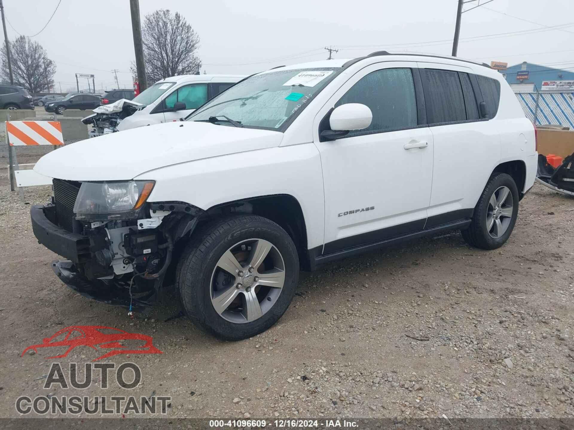 JEEP COMPASS 2017 - 1C4NJDEB6HD176091
