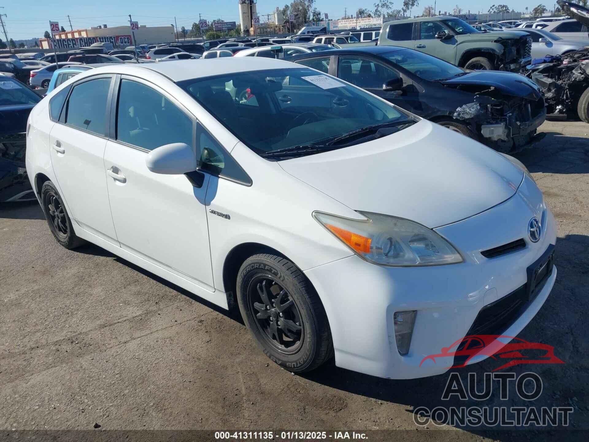 TOYOTA PRIUS 2013 - JTDKN3DU1D5614914