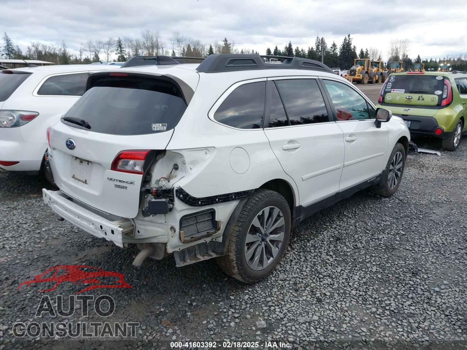 SUBARU OUTBACK 2016 - 4S4BSENC3G3243048