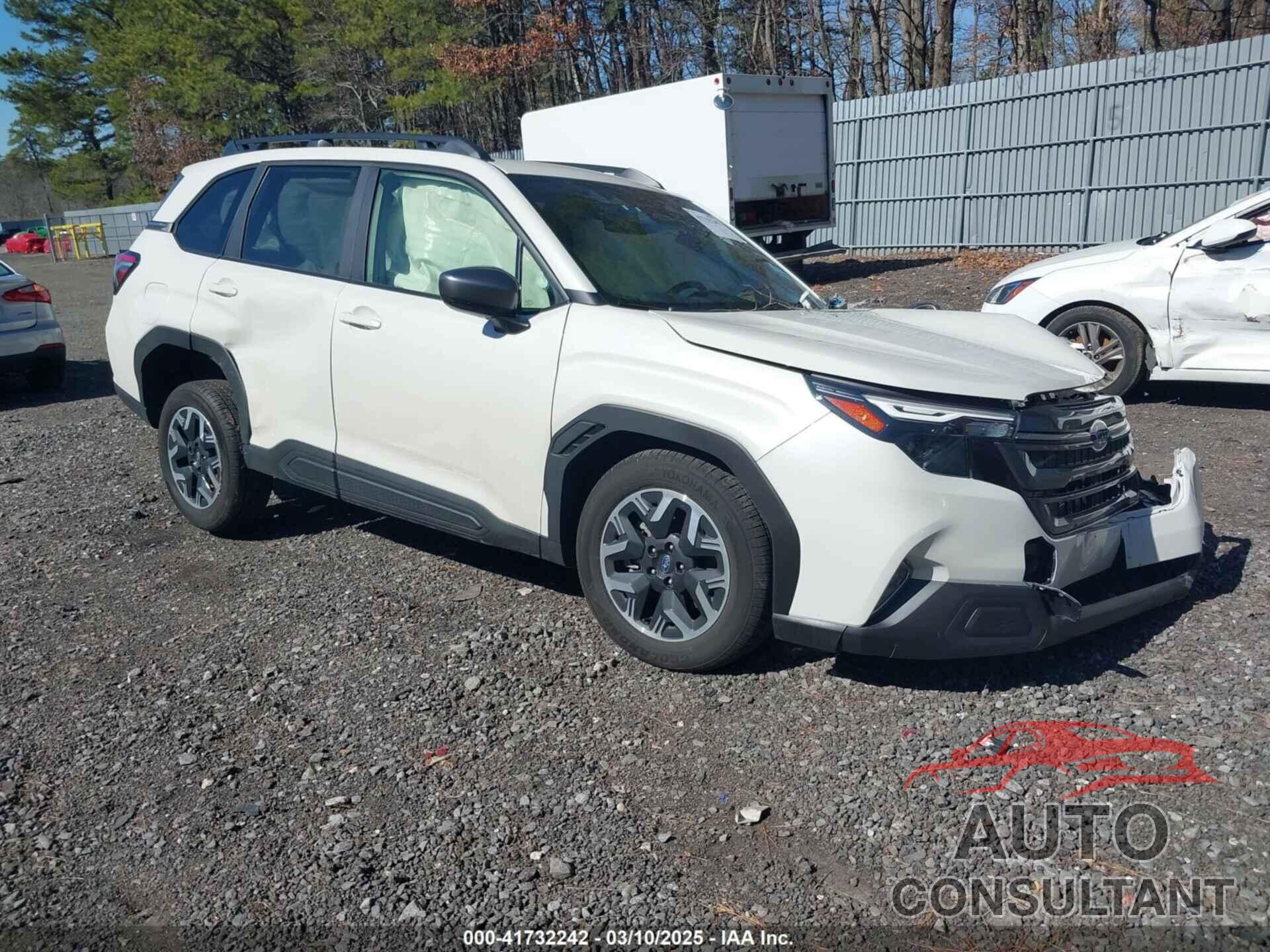 SUBARU FORESTER 2025 - JF2SLDBC3SH462217