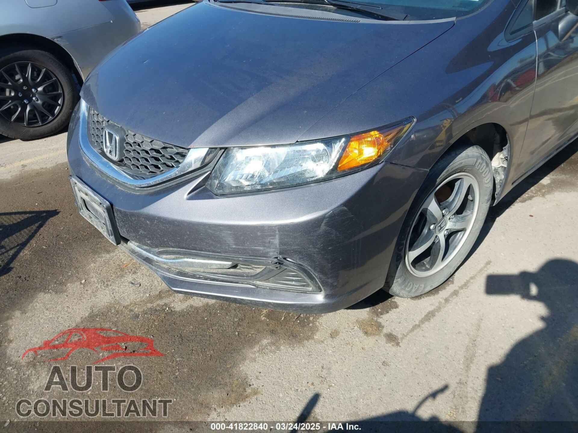 HONDA CIVIC 2015 - 19XFB2F78FE208728