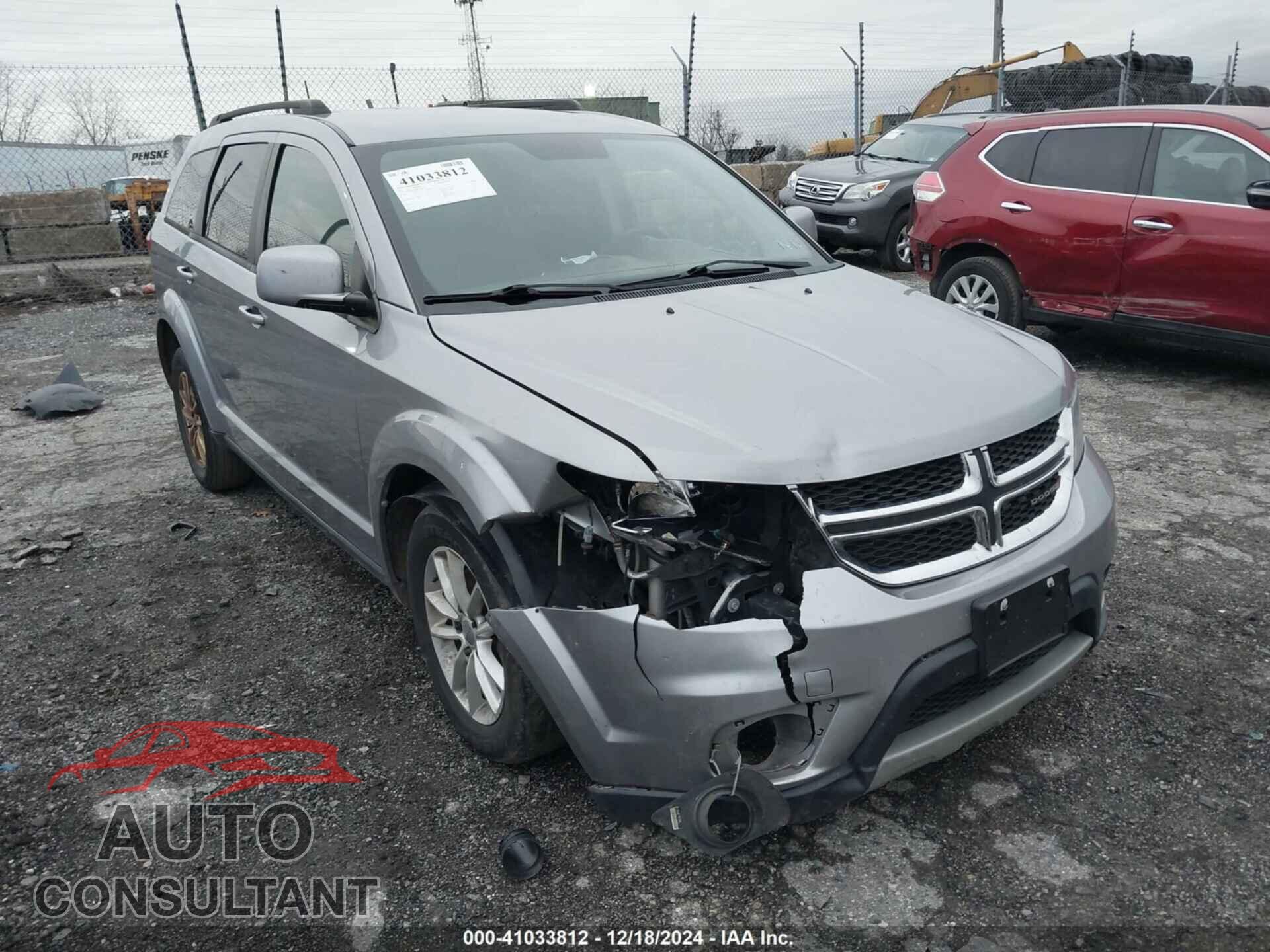 DODGE JOURNEY 2017 - 3C4PDCBG9HT534143