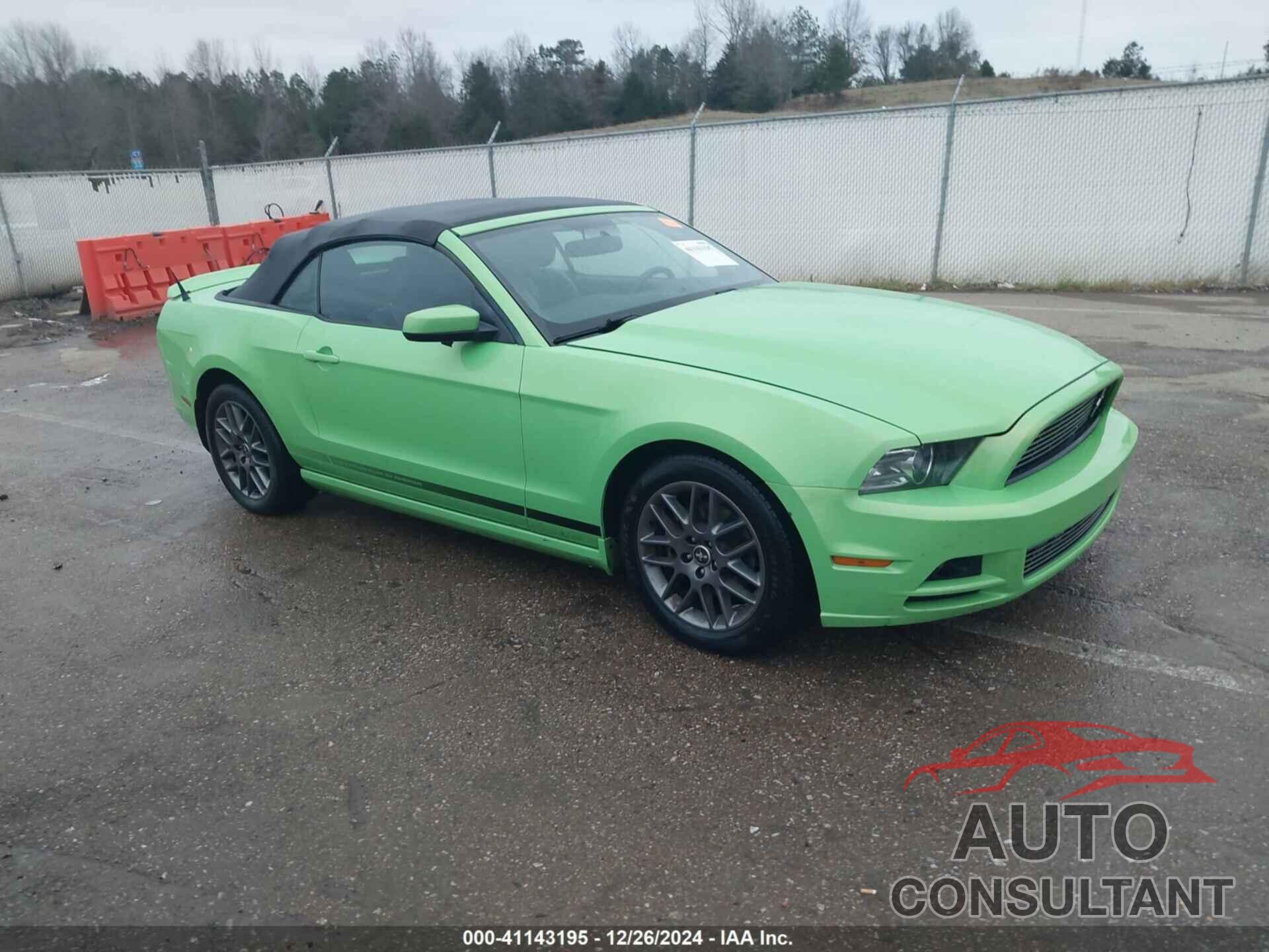 FORD MUSTANG 2013 - 1ZVBP8EMXD5258398