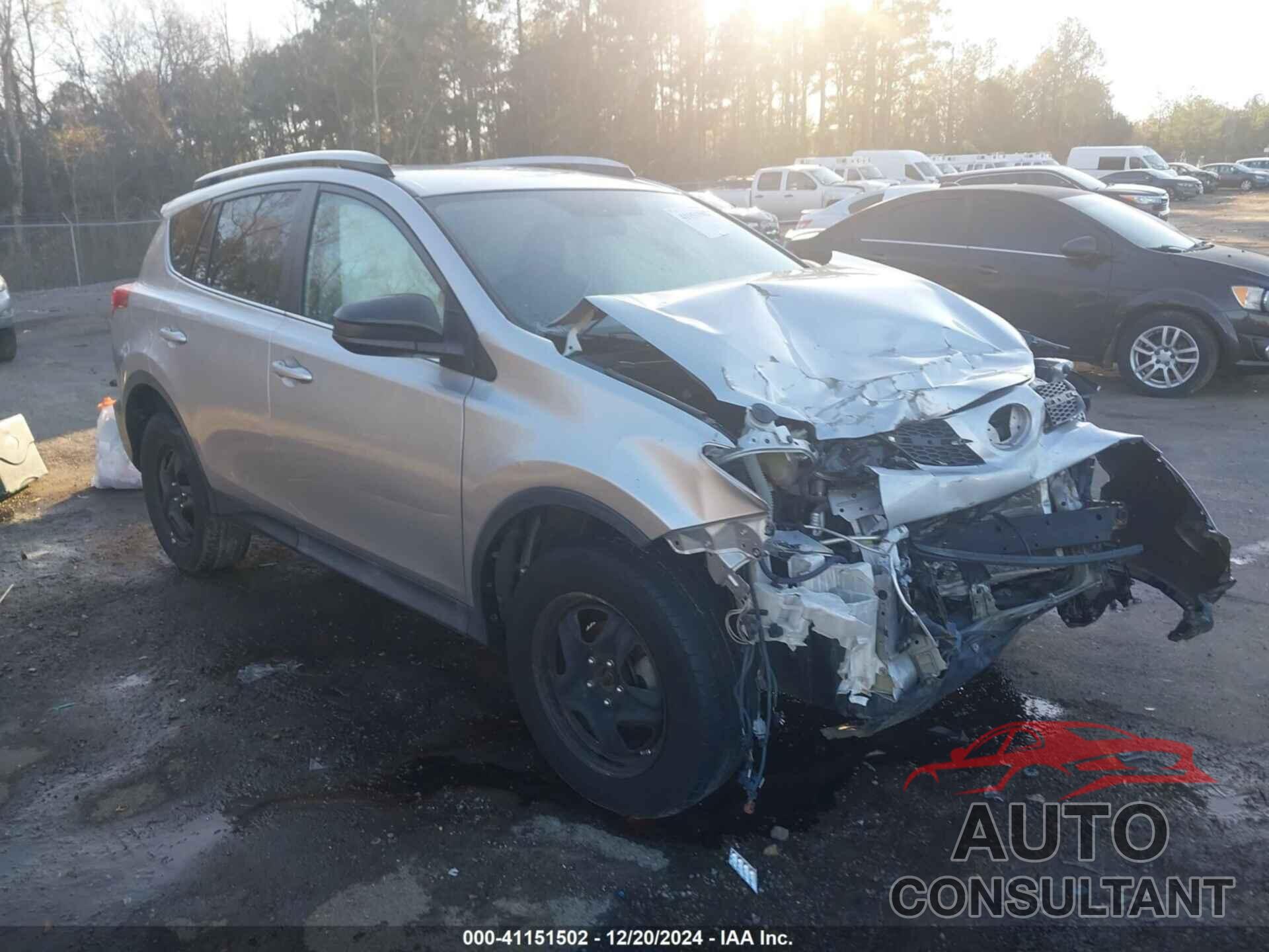 TOYOTA RAV4 2014 - 2T3ZFREV2EW125972