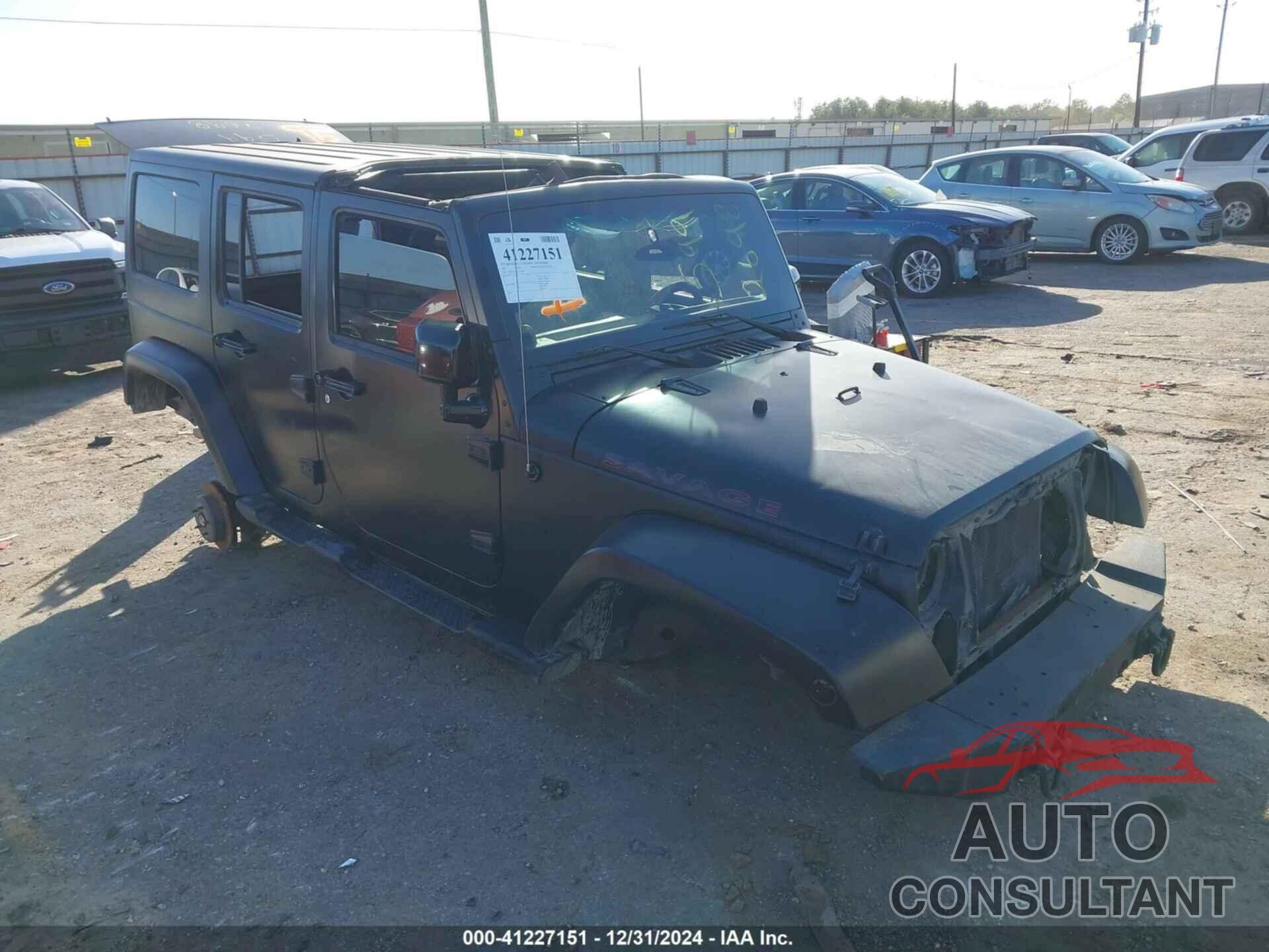 JEEP WRANGLER UNLIMITED 2011 - 1J4BA5H12BL532698
