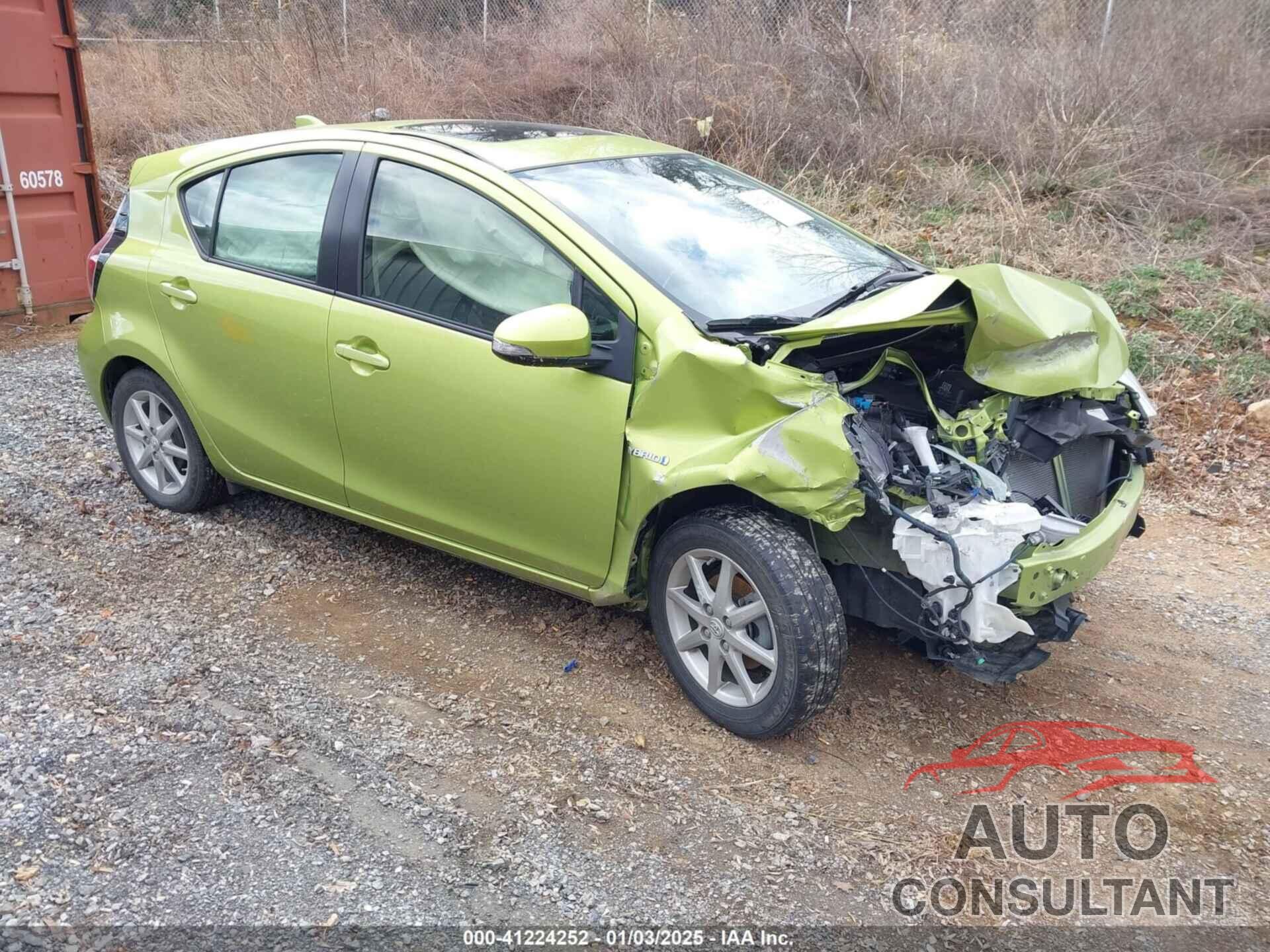 TOYOTA PRIUS C 2015 - JTDKDTB38F1114272