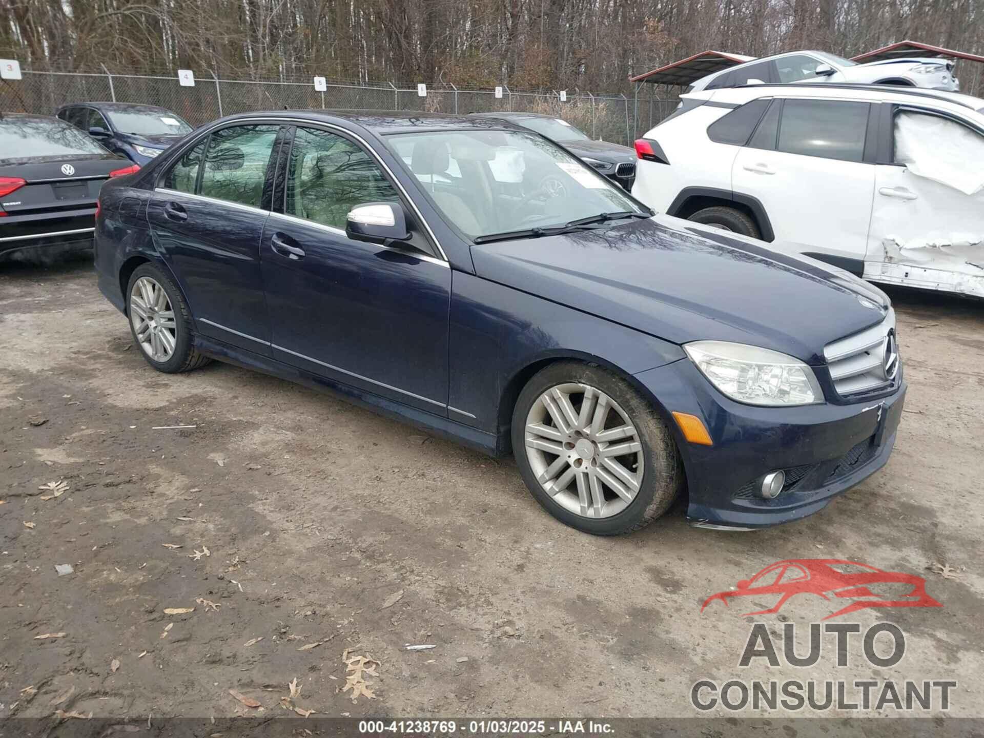 MERCEDES-BENZ C 300 2009 - WDDGF81X99R076547