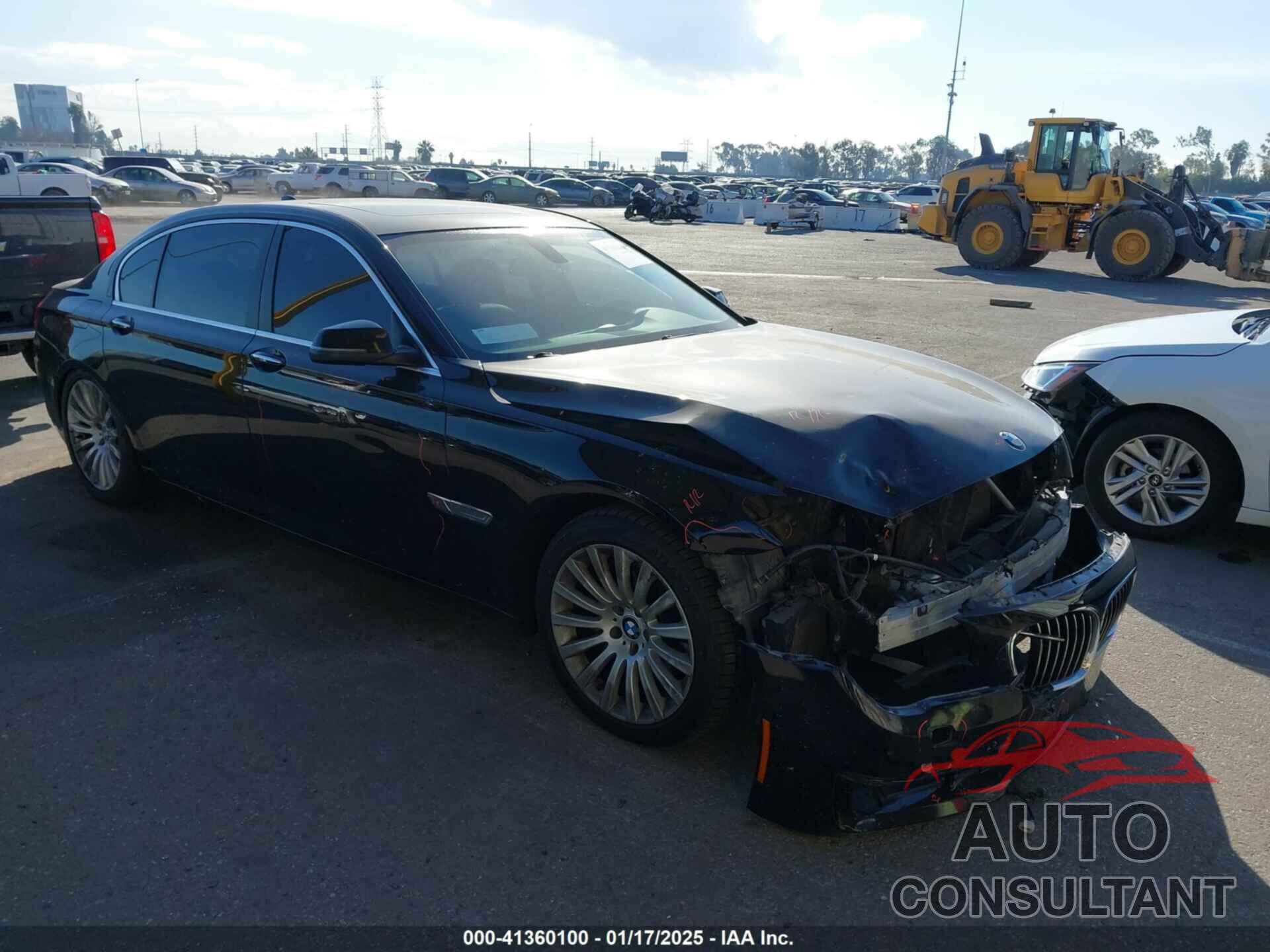 BMW 740LI 2013 - WBAYE4C5XDDW22555