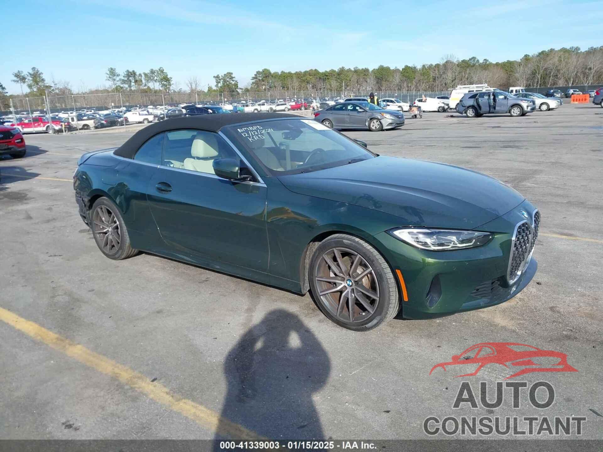 BMW 430I 2021 - WBA23AT08MCG80445