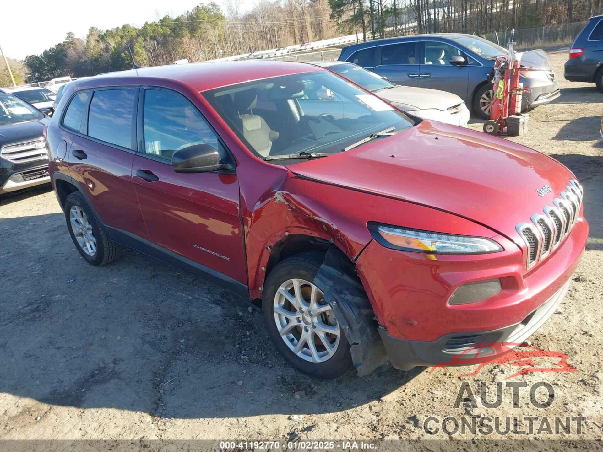 JEEP CHEROKEE 2017 - 1C4PJLAS3HD219553