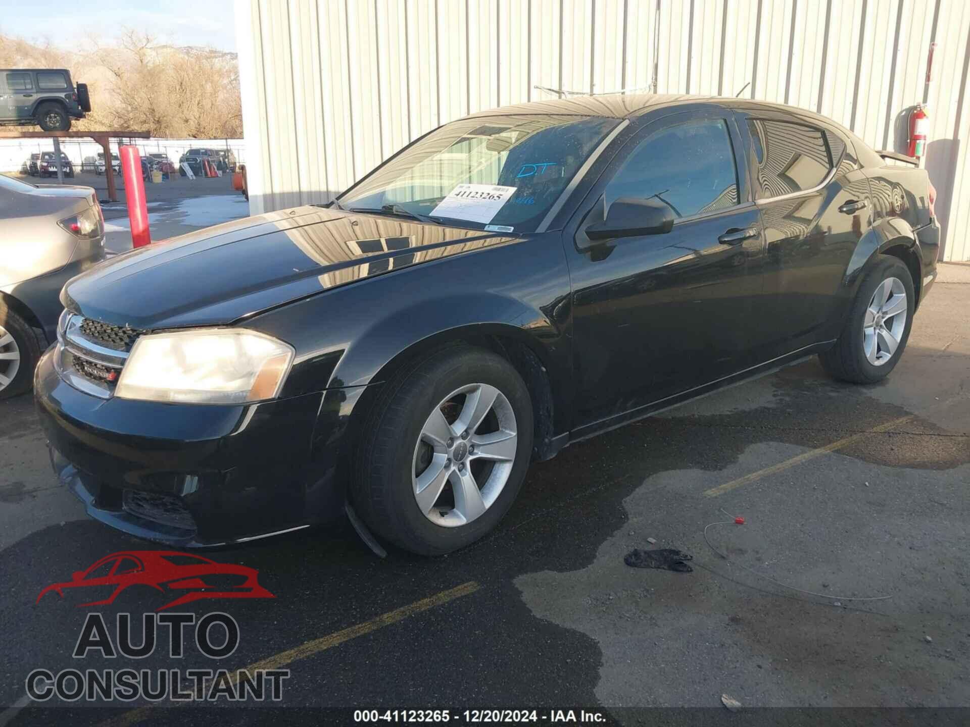 DODGE AVENGER 2013 - 1C3CDZAB4DN535643