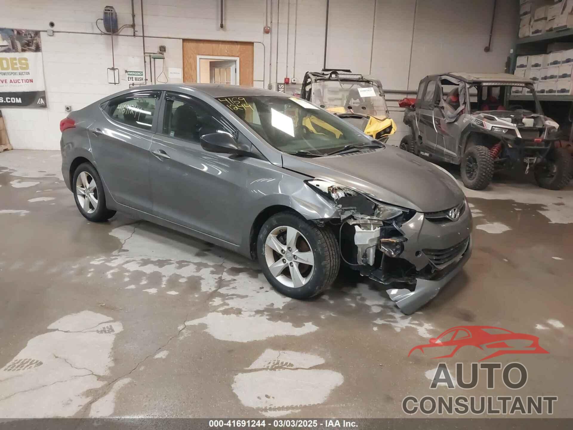 HYUNDAI ELANTRA 2011 - 5NPDH4AE0BH055369
