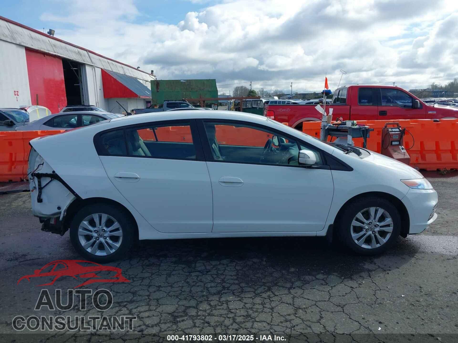 HONDA INSIGHT 2012 - JHMZE2H76CS005510