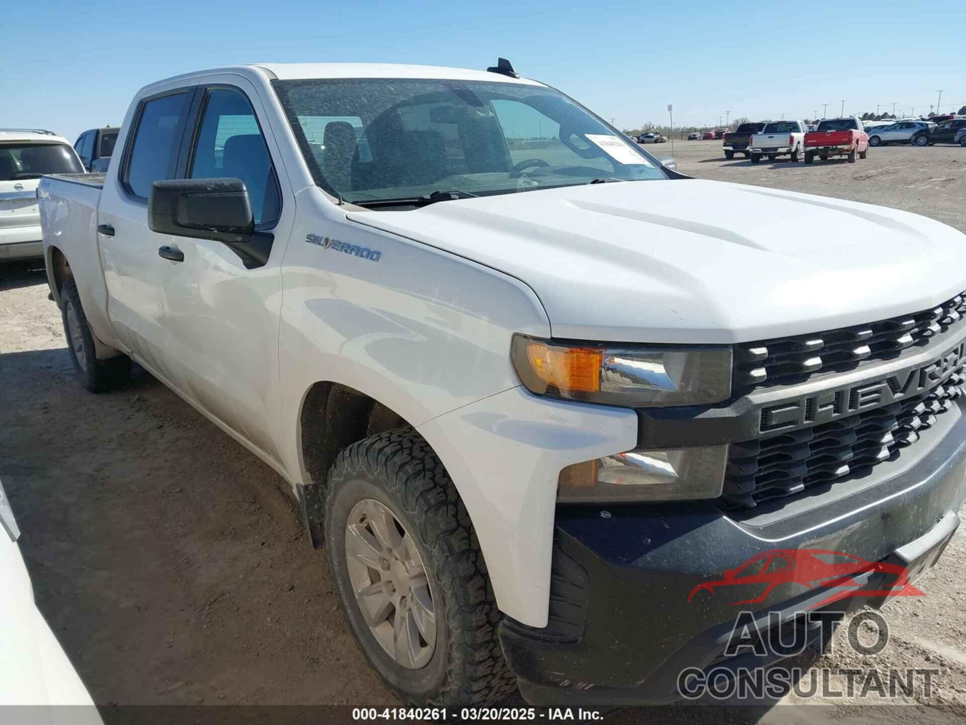 CHEVROLET SILVERADO 1500 2020 - 3GCUYAEF0LG155189
