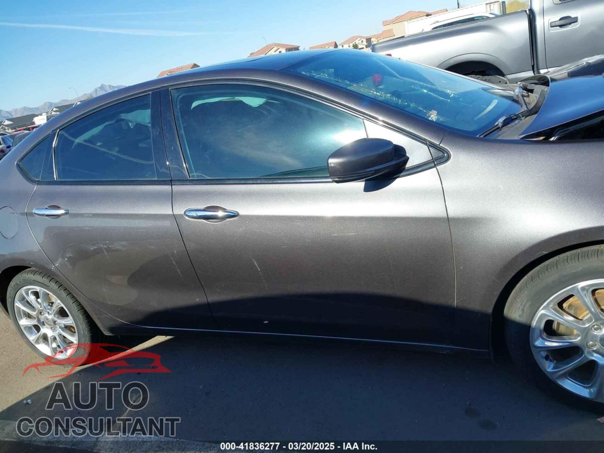 DODGE DART 2015 - 1C3CDFCB0FD112725