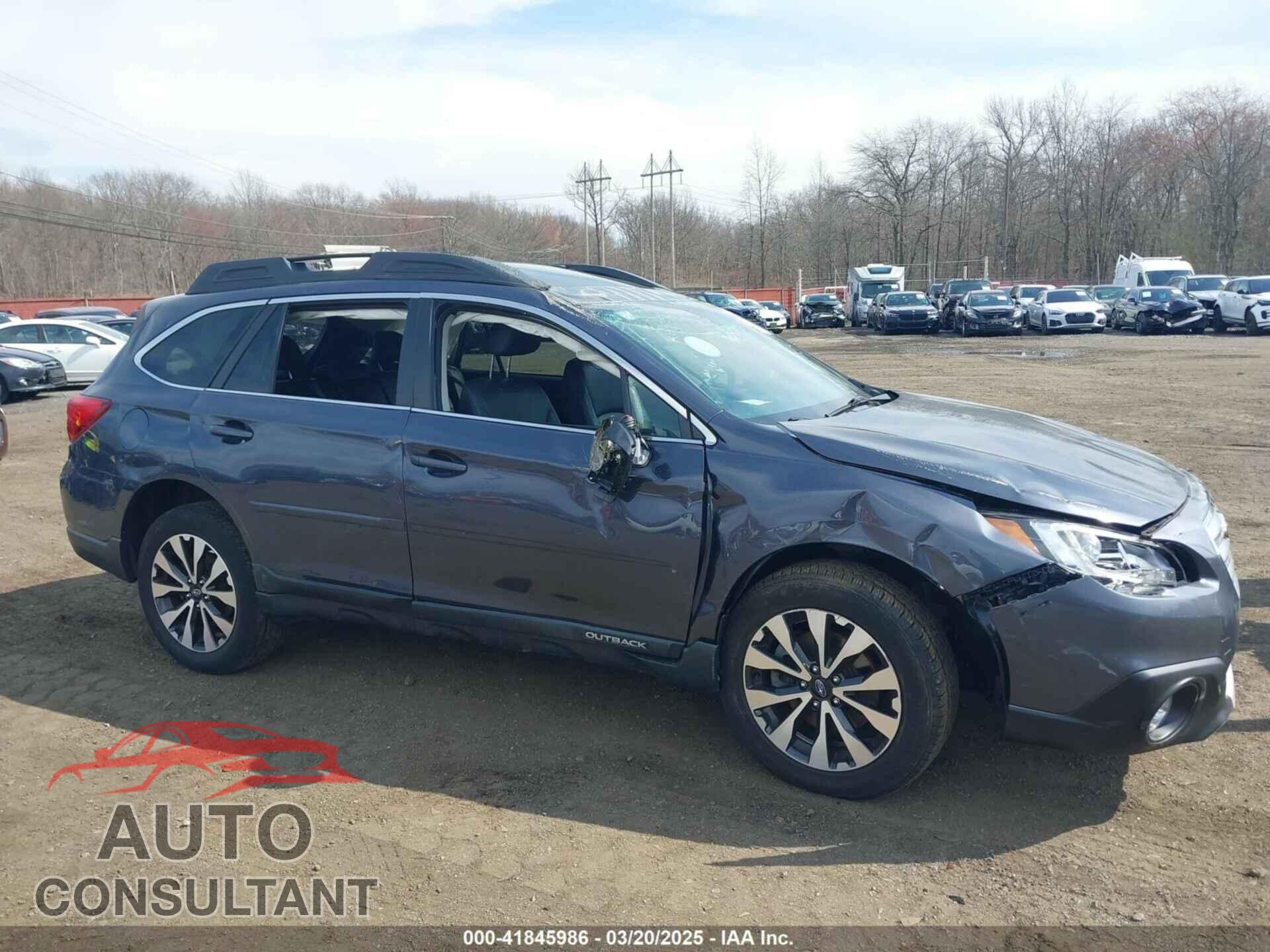 SUBARU OUTBACK 2017 - 4S4BSANC4H3329043