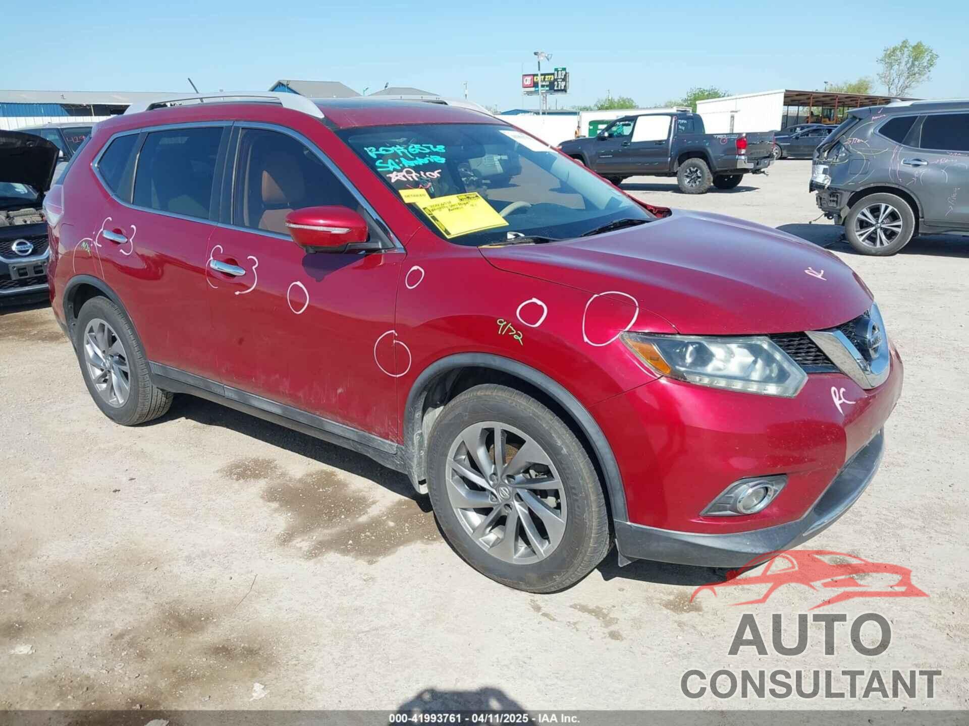 NISSAN ROGUE 2015 - 5N1AT2MT8FC891945