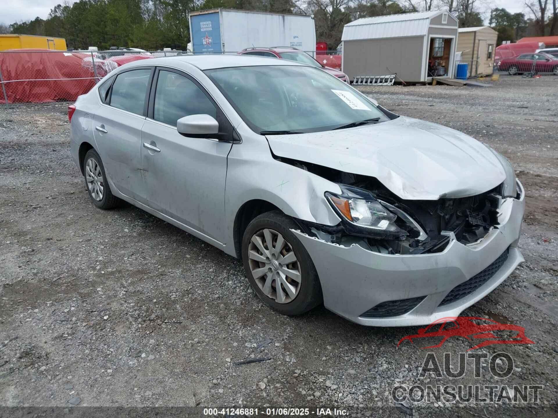NISSAN SENTRA 2017 - 3N1AB7APXHY397871