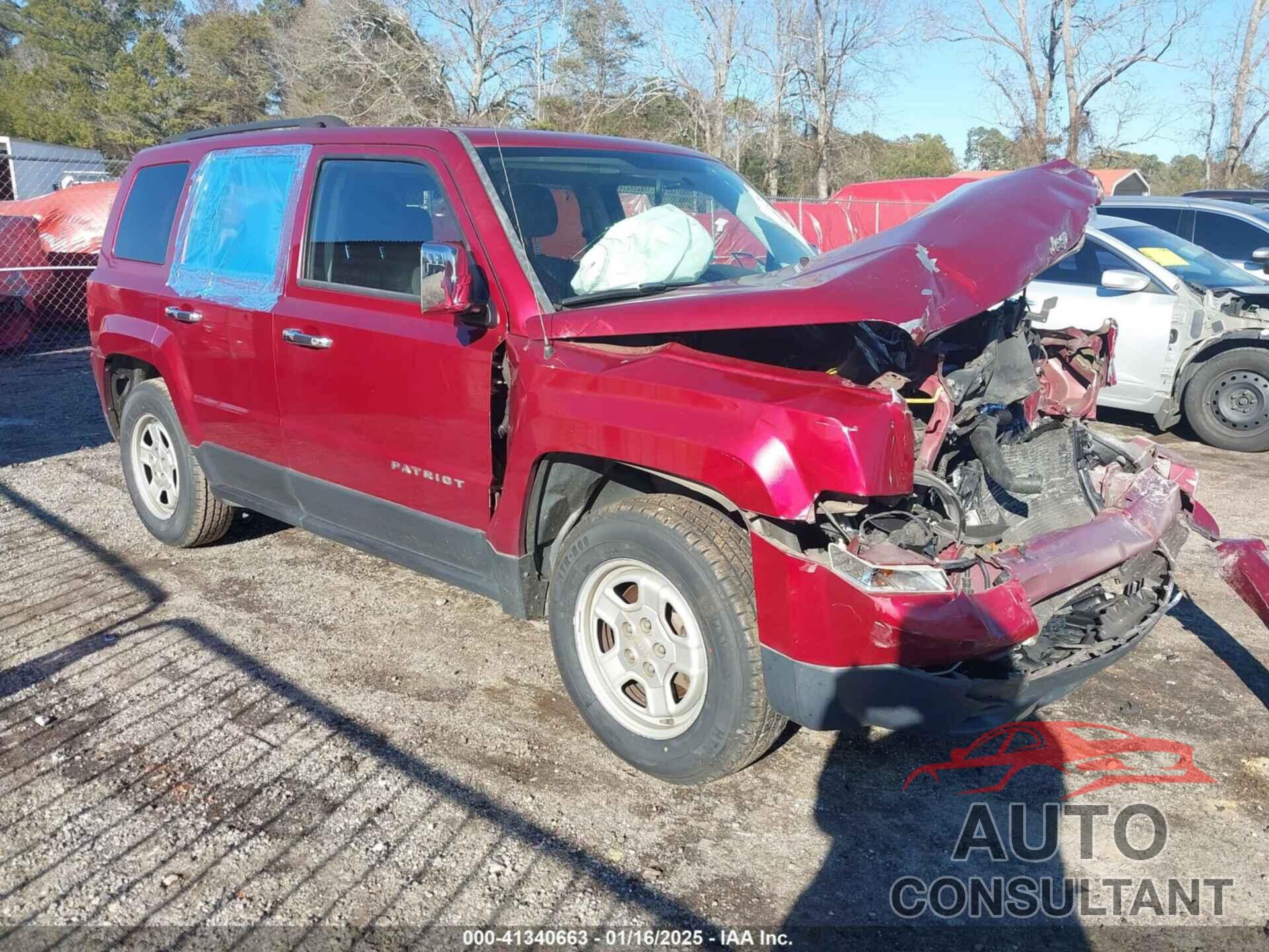 JEEP PATRIOT 2015 - 1C4NJPBAXFD124005