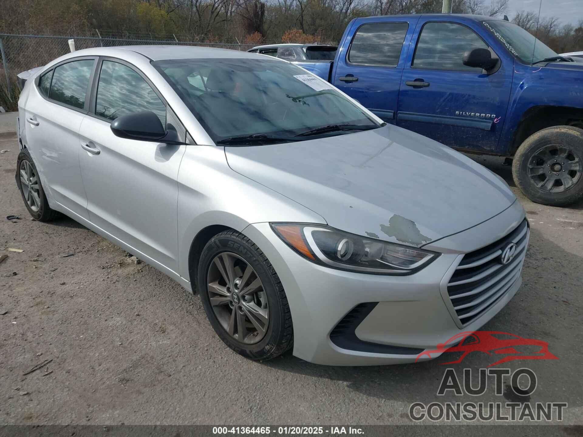 HYUNDAI ELANTRA 2018 - 5NPD84LF8JH317420