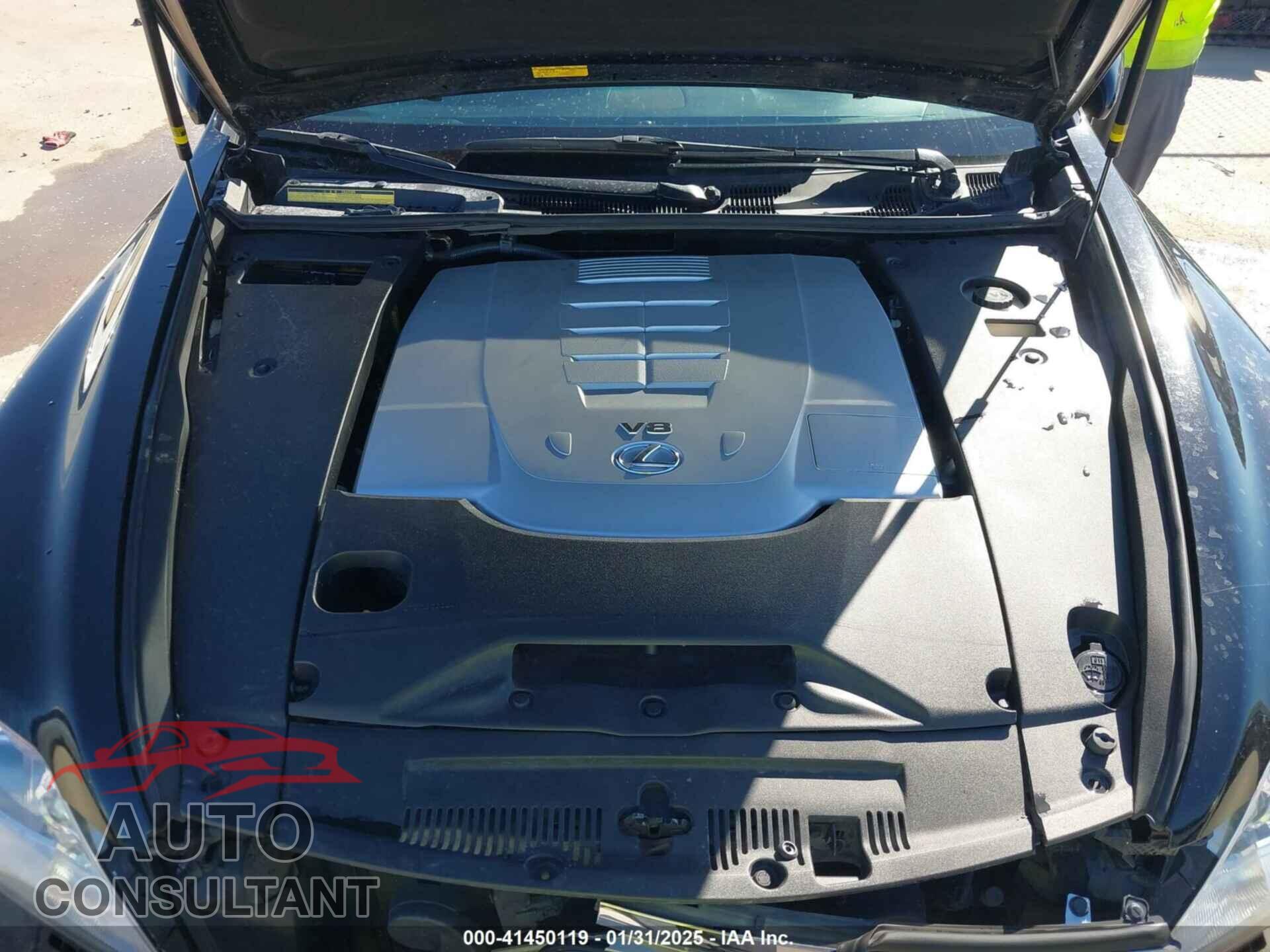 LEXUS LS 460 2012 - JTHBL5EF5C5112809