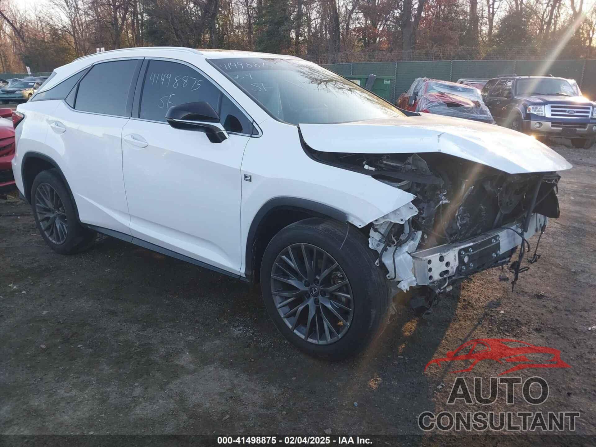 LEXUS RX 350 2022 - 2T2SZMDA2NC309843