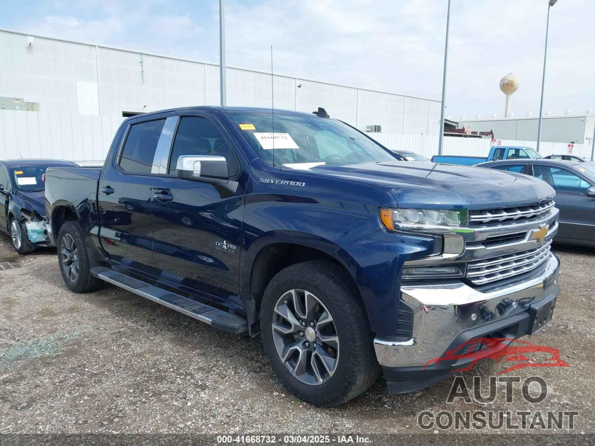 CHEVROLET SILVERADO 1500 2020 - 3GCPWCED9LG154491