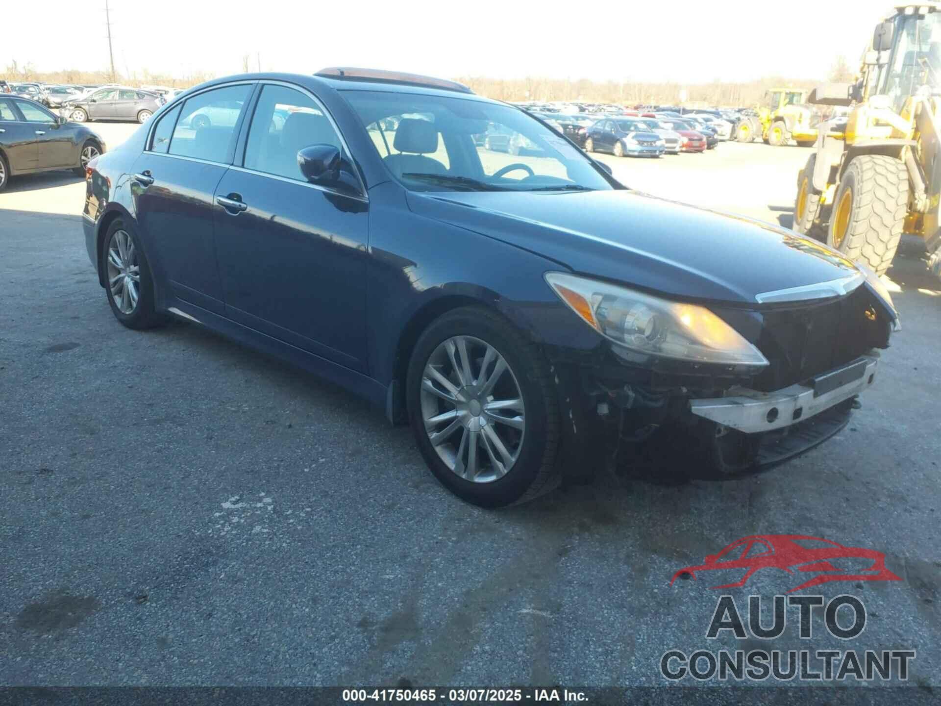 HYUNDAI GENESIS 2013 - KMHGC4DDXDU229225