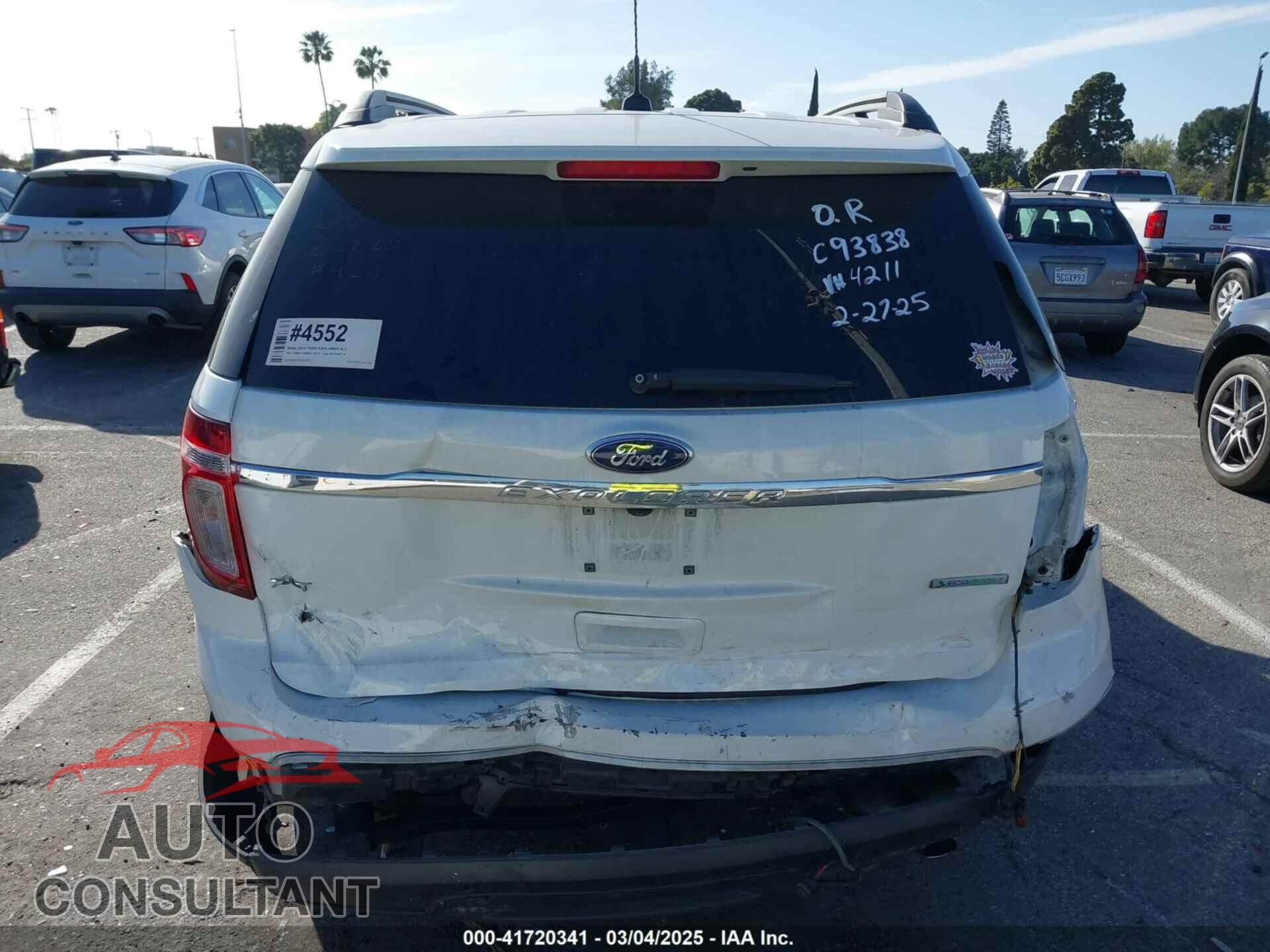 FORD EXPLORER 2014 - 1FM5K7D98EGC24211