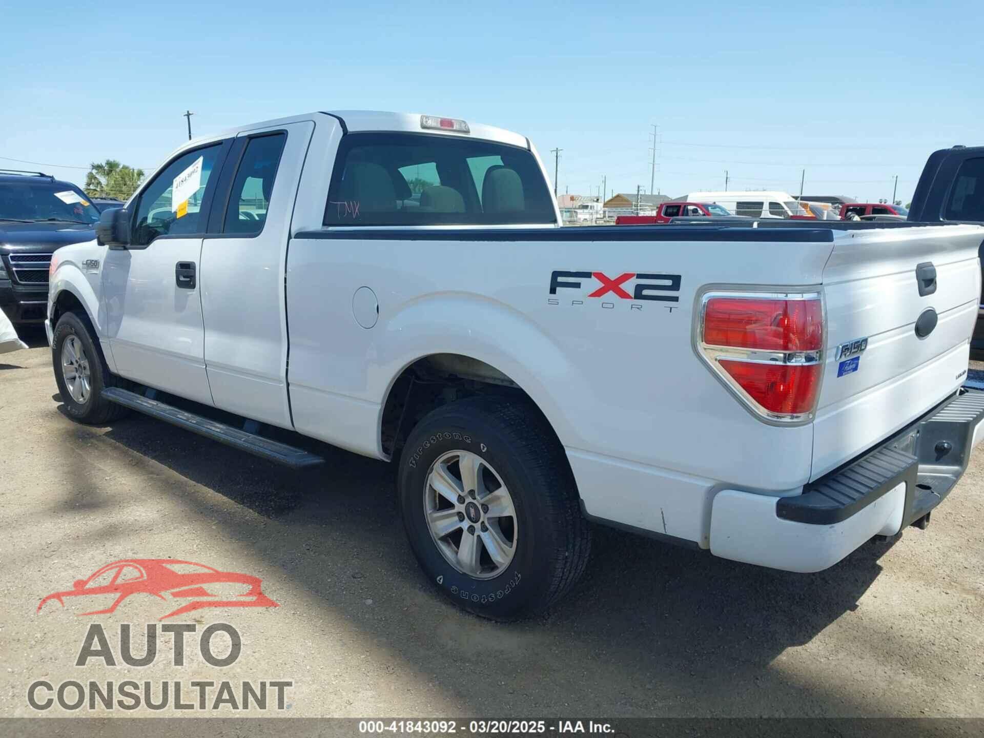 FORD F-150 2011 - 1FTFX1CF0BFC06737