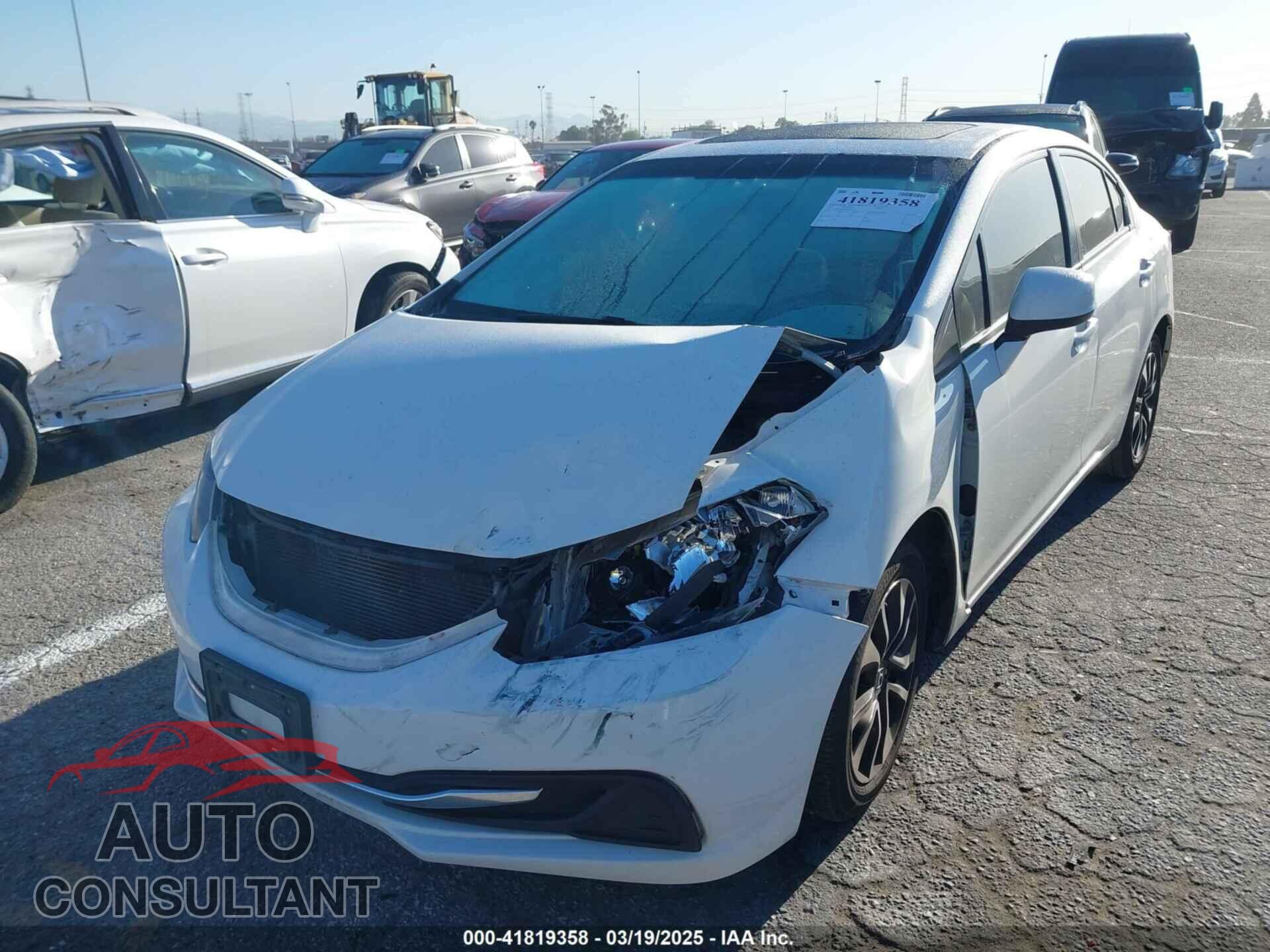 HONDA CIVIC 2013 - 2HGFB2F85DH541030