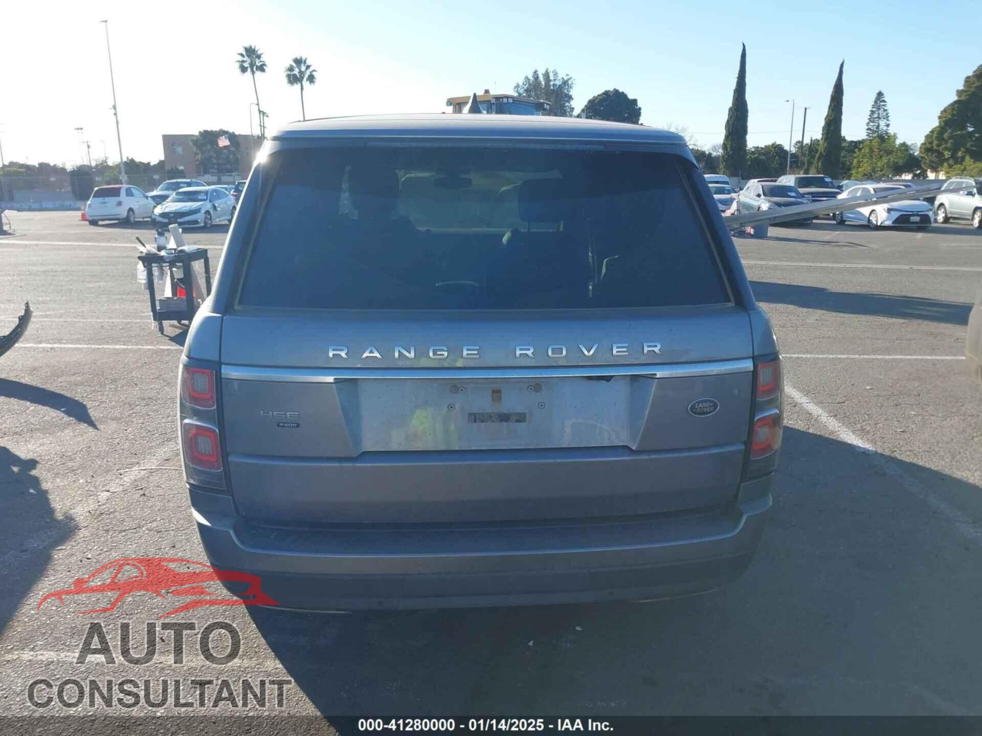LAND ROVER RANGE ROVER 2020 - SALGS2RU3LA578675