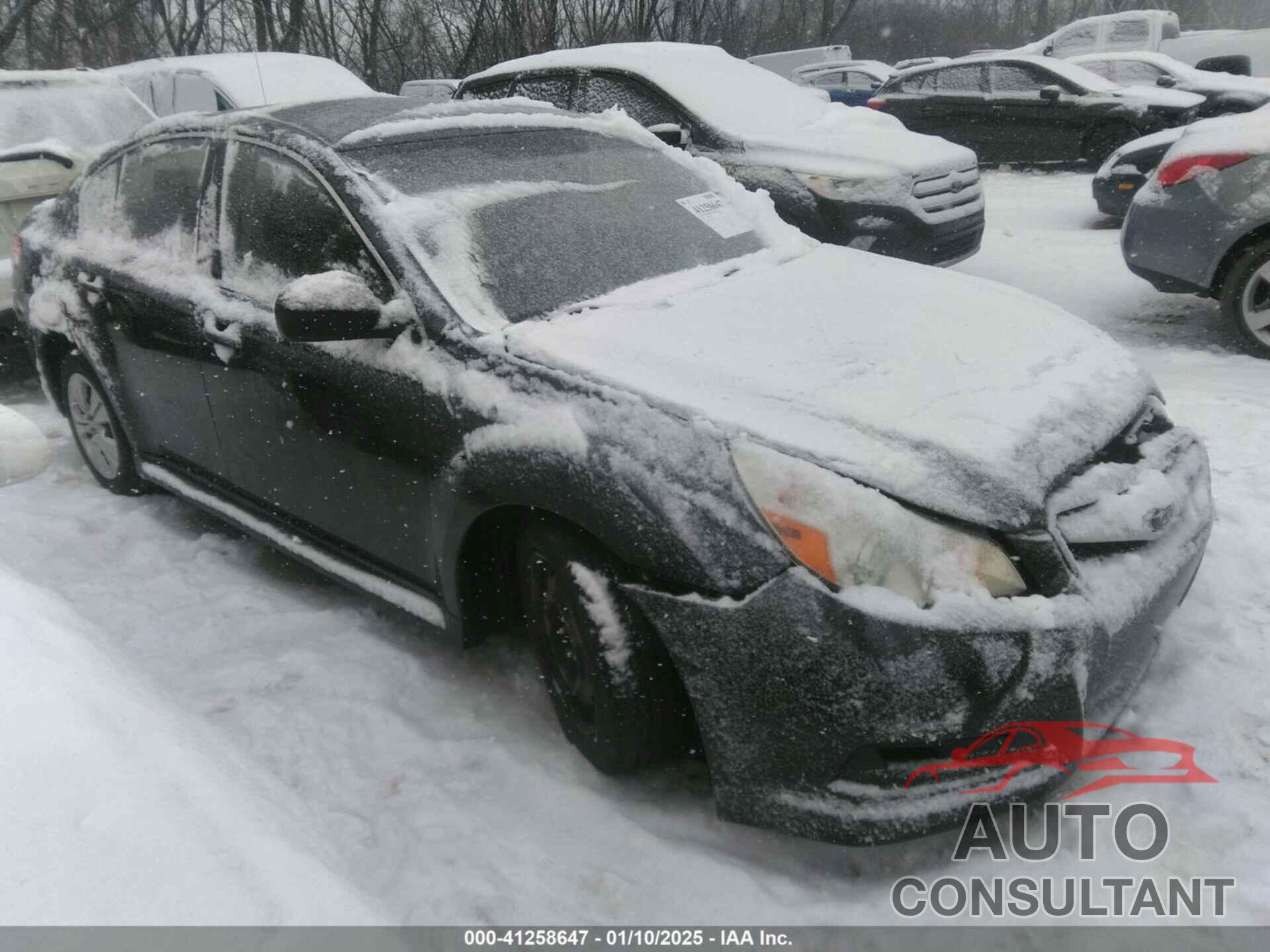 SUBARU LEGACY 2011 - 4S3BMCA63B3240632