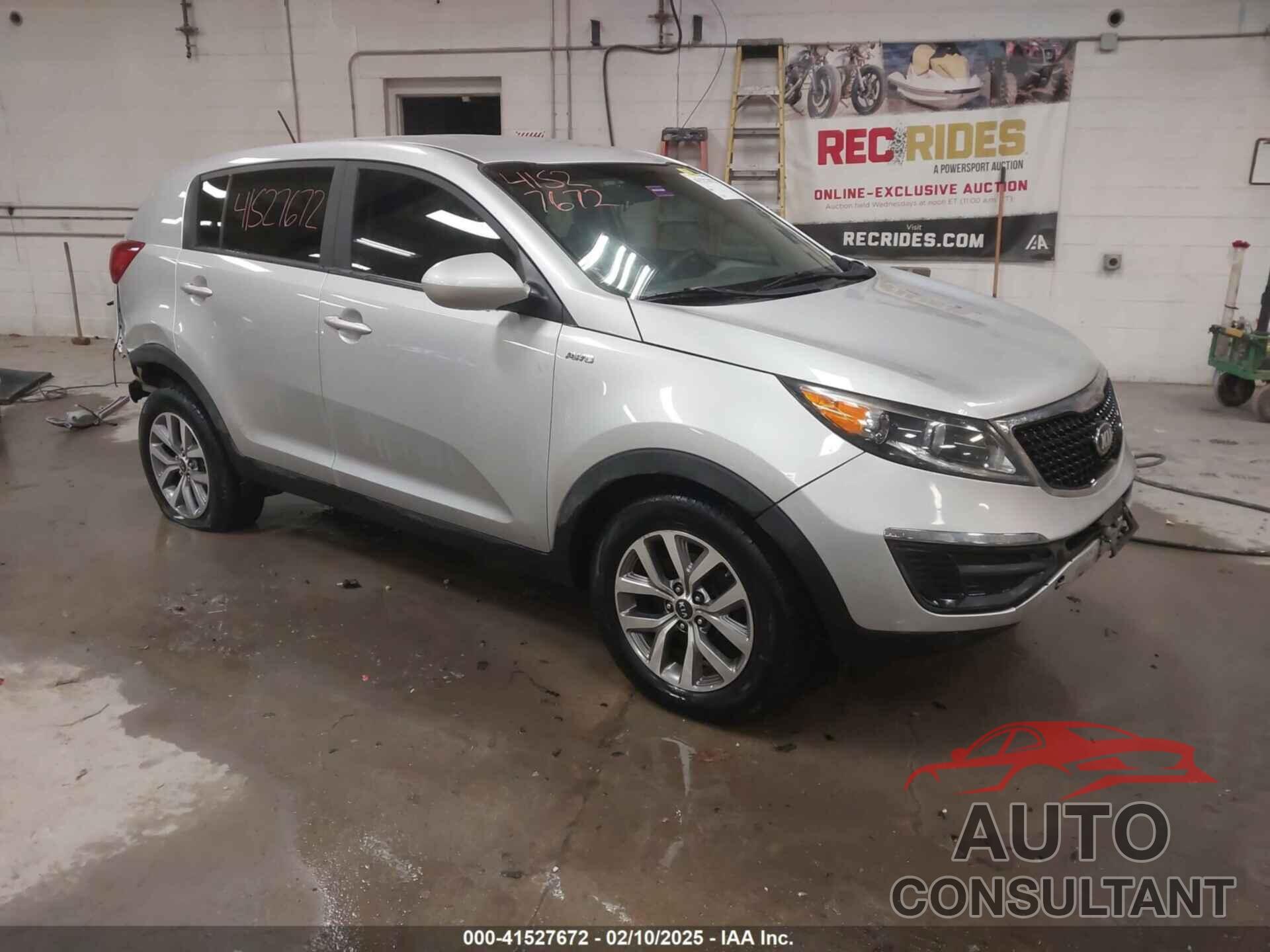 KIA SPORTAGE 2016 - KNDPBCAC6G7866404