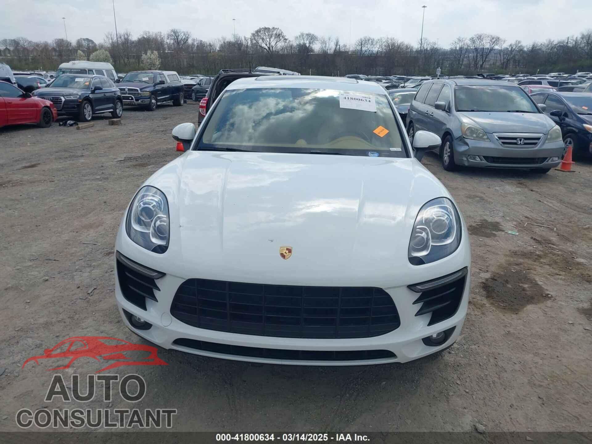 PORSCHE MACAN 2015 - WP1AB2A53FLB69598