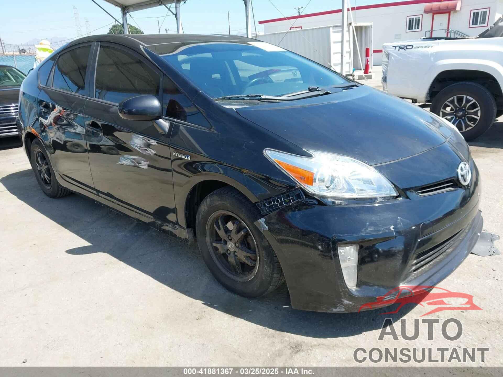 TOYOTA PRIUS 2013 - JTDKN3DU6D0338436