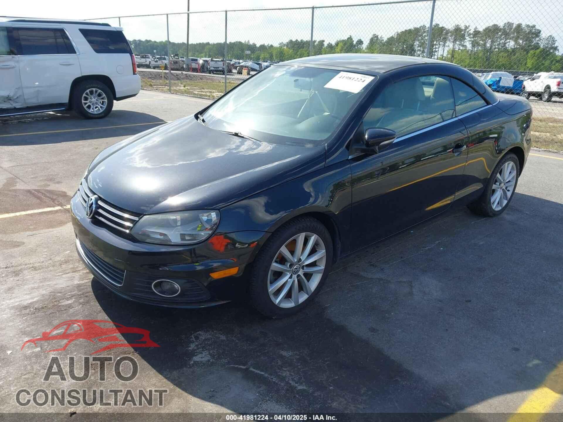 VOLKSWAGEN EOS 2012 - WVWBW7AH8CV003305