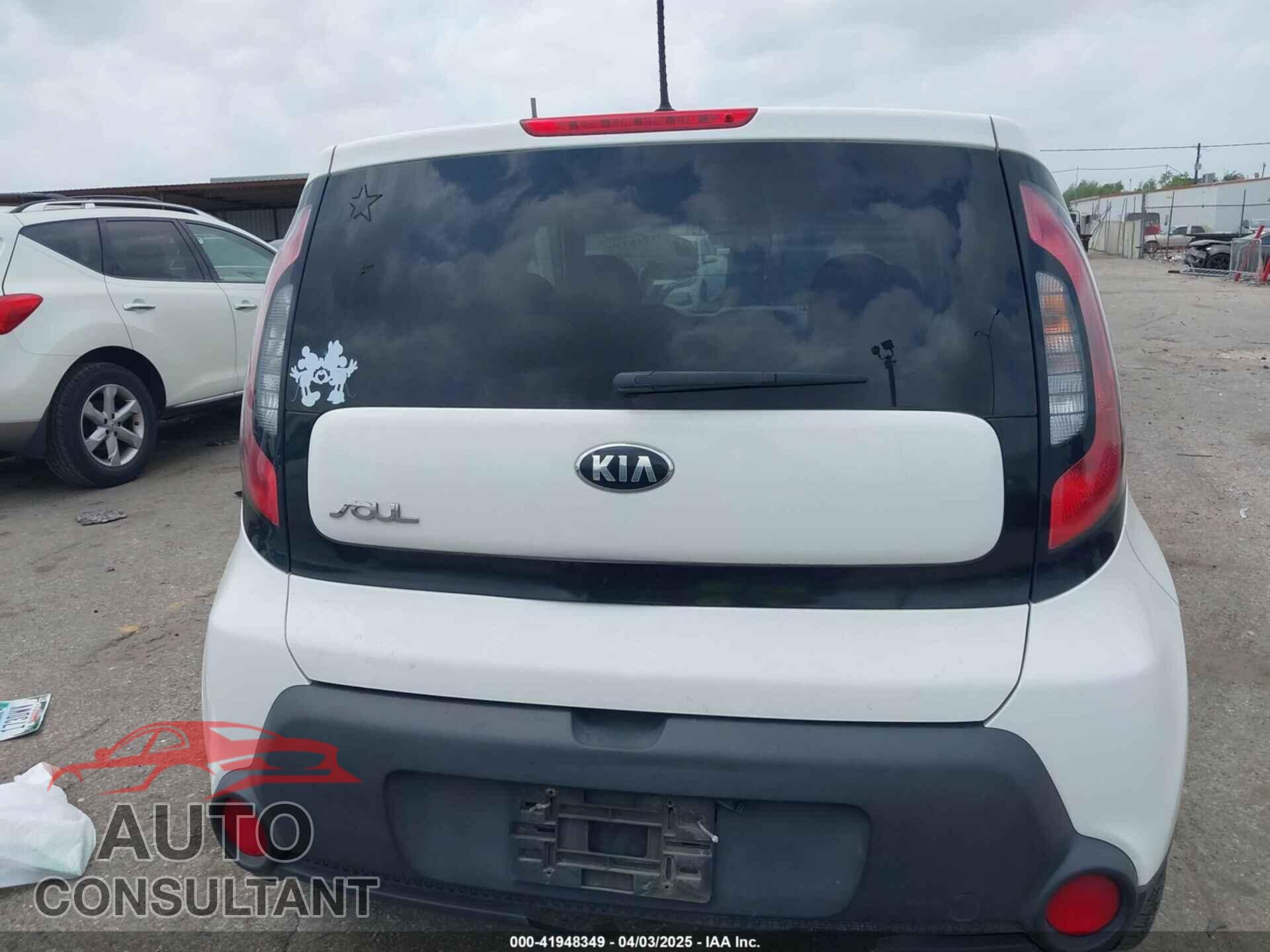 KIA SOUL 2015 - KNDJP3A56F7780954