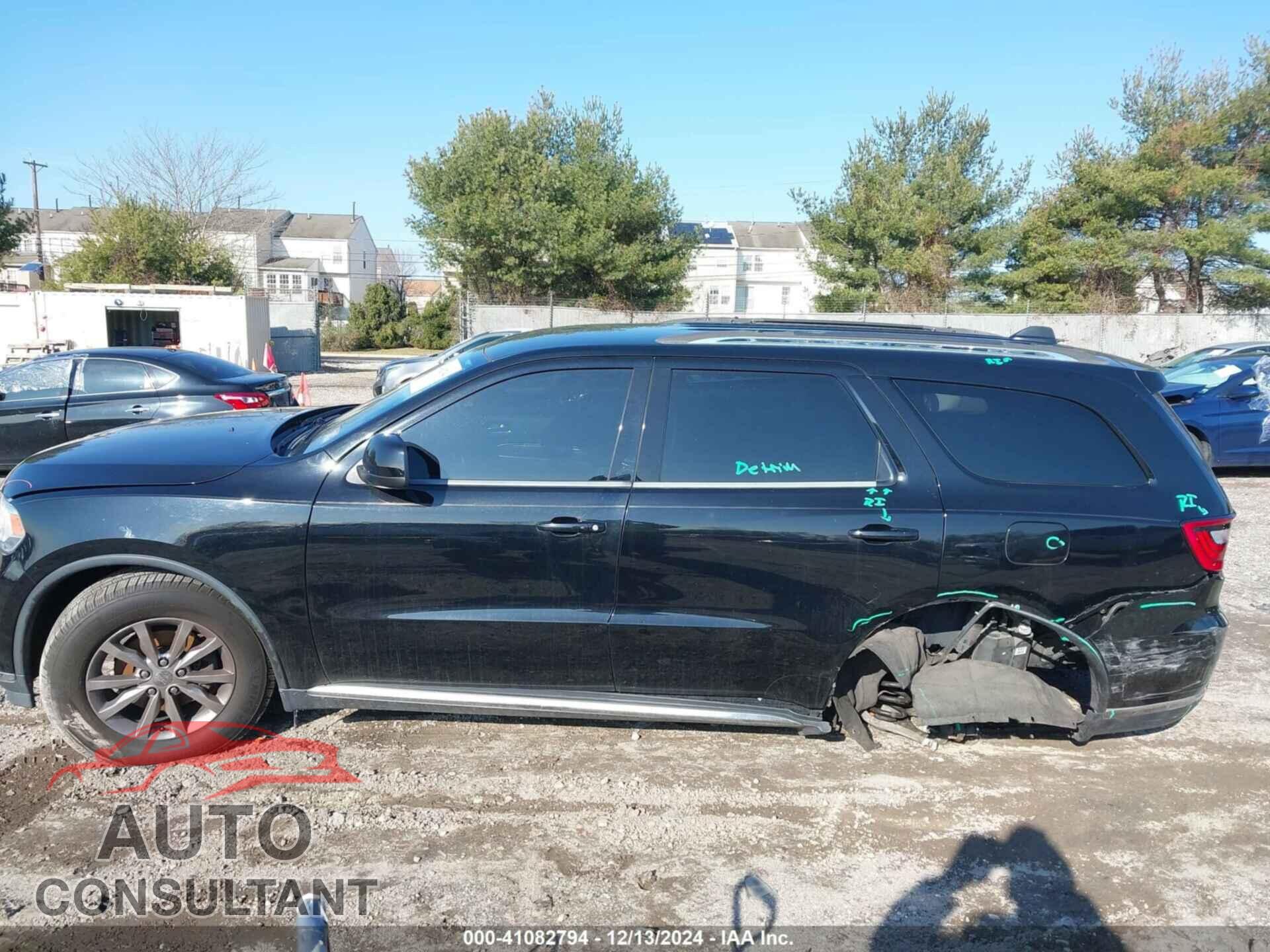 DODGE DURANGO 2017 - 1C4RDJAG8HC839532