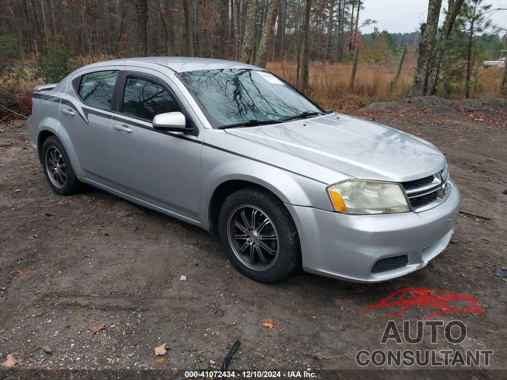 DODGE AVENGER 2011 - 1B3BD1FB2BN513723