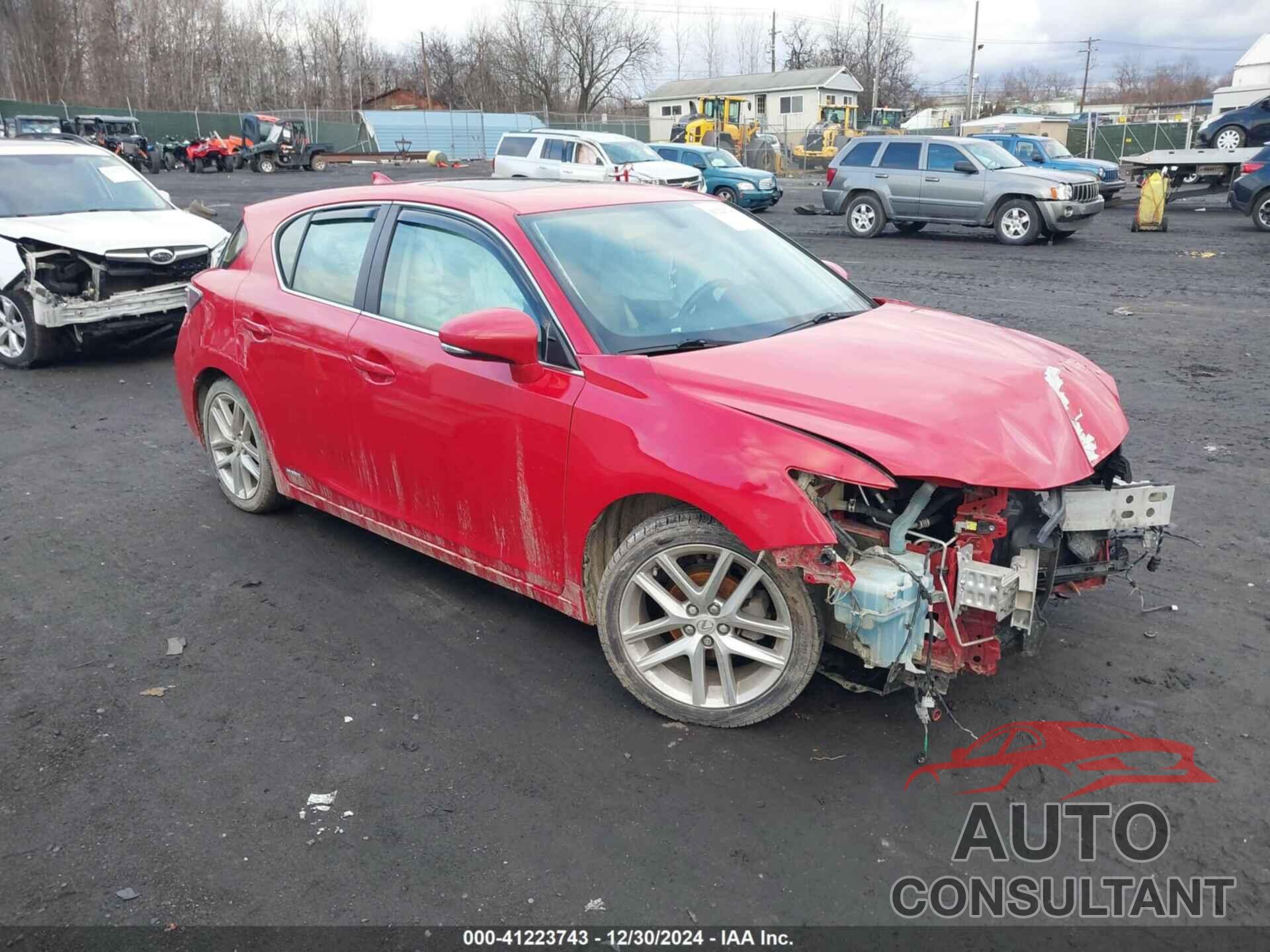 LEXUS CT 200H 2014 - JTHKD5BH2E2183652